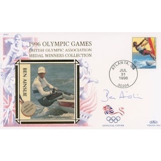 Ben Ainslie - Olympic Competitive Sailor - Autographed Commemorative