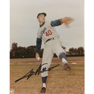 Stan Williams (d. 2021) - MLB: Los Angeles Dodgers - Autographed 8 x 10" Photo