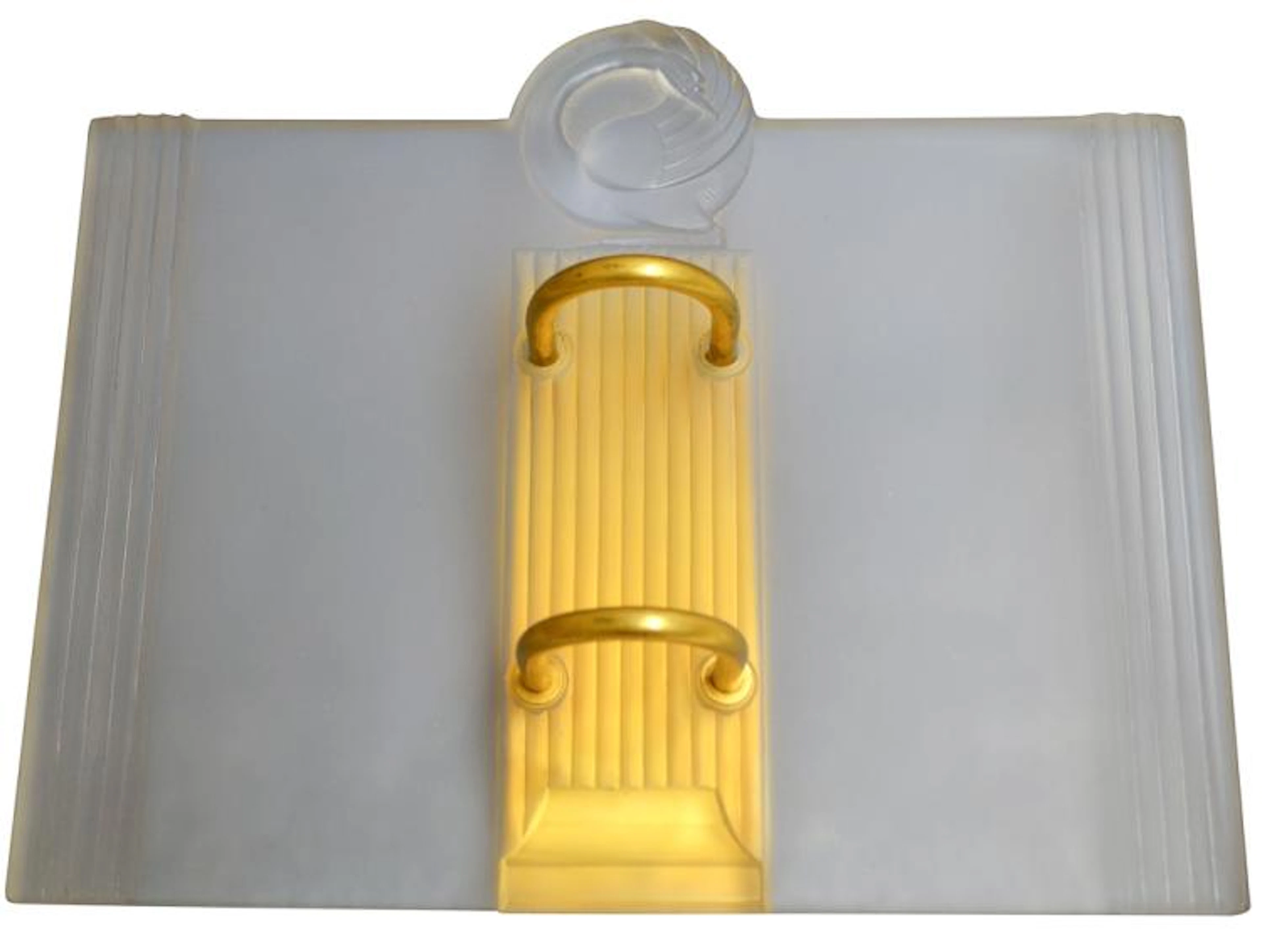 Lalique Crystal "josephine" Desk Calendar,