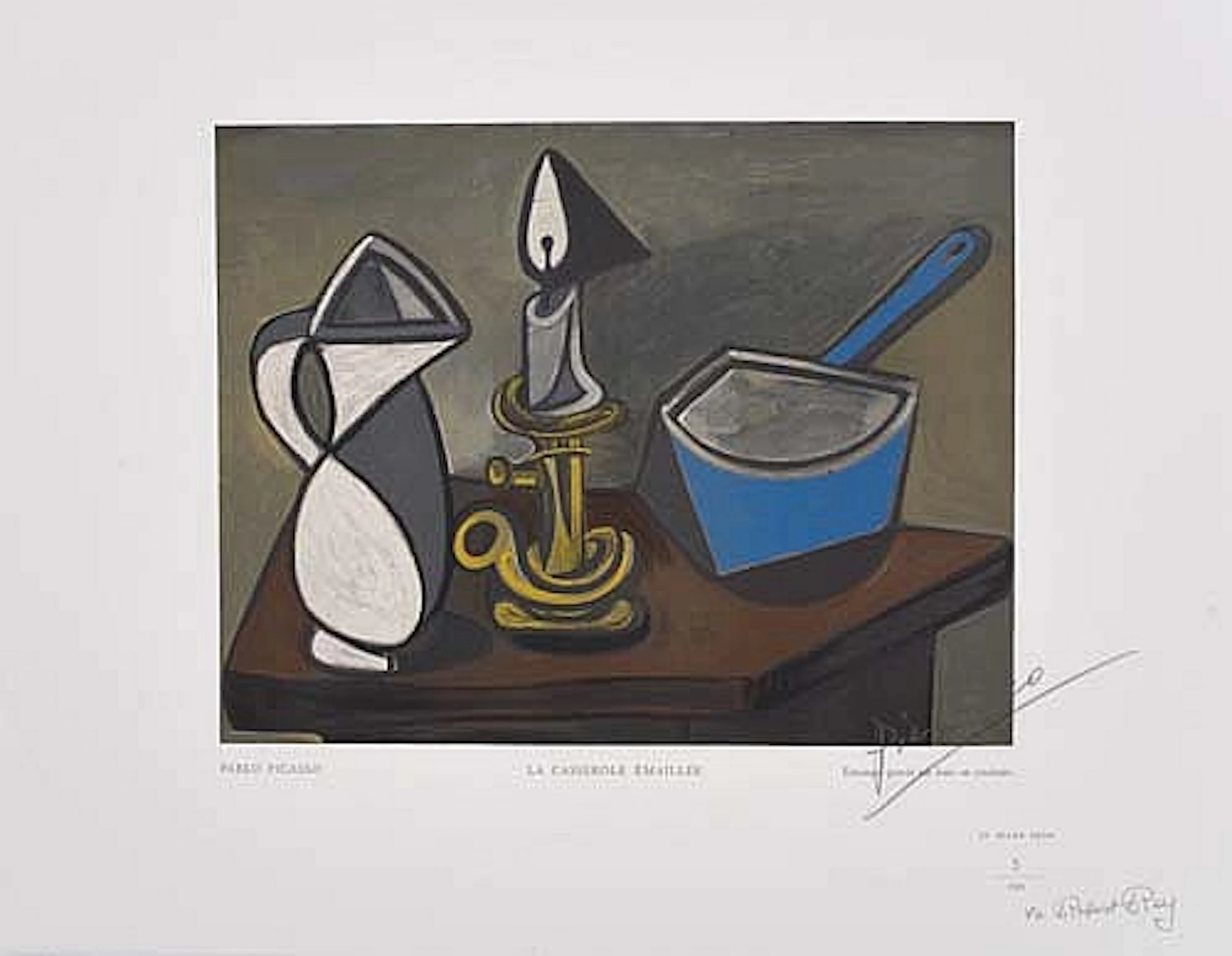 PABLO PICASSO (after) La Casserole émaillée