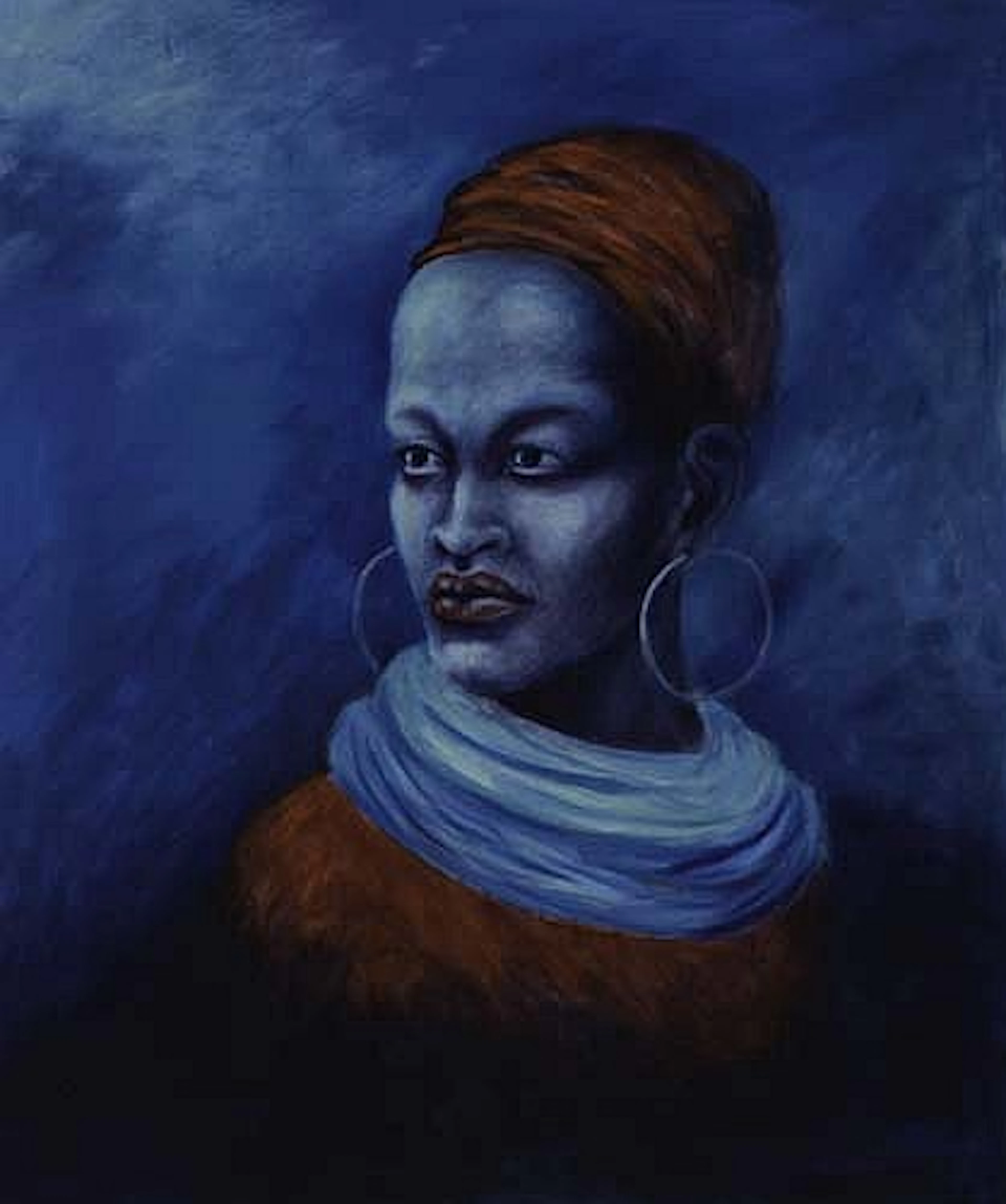 BEULAH WOODARD (1895 - 1955) African Woman.