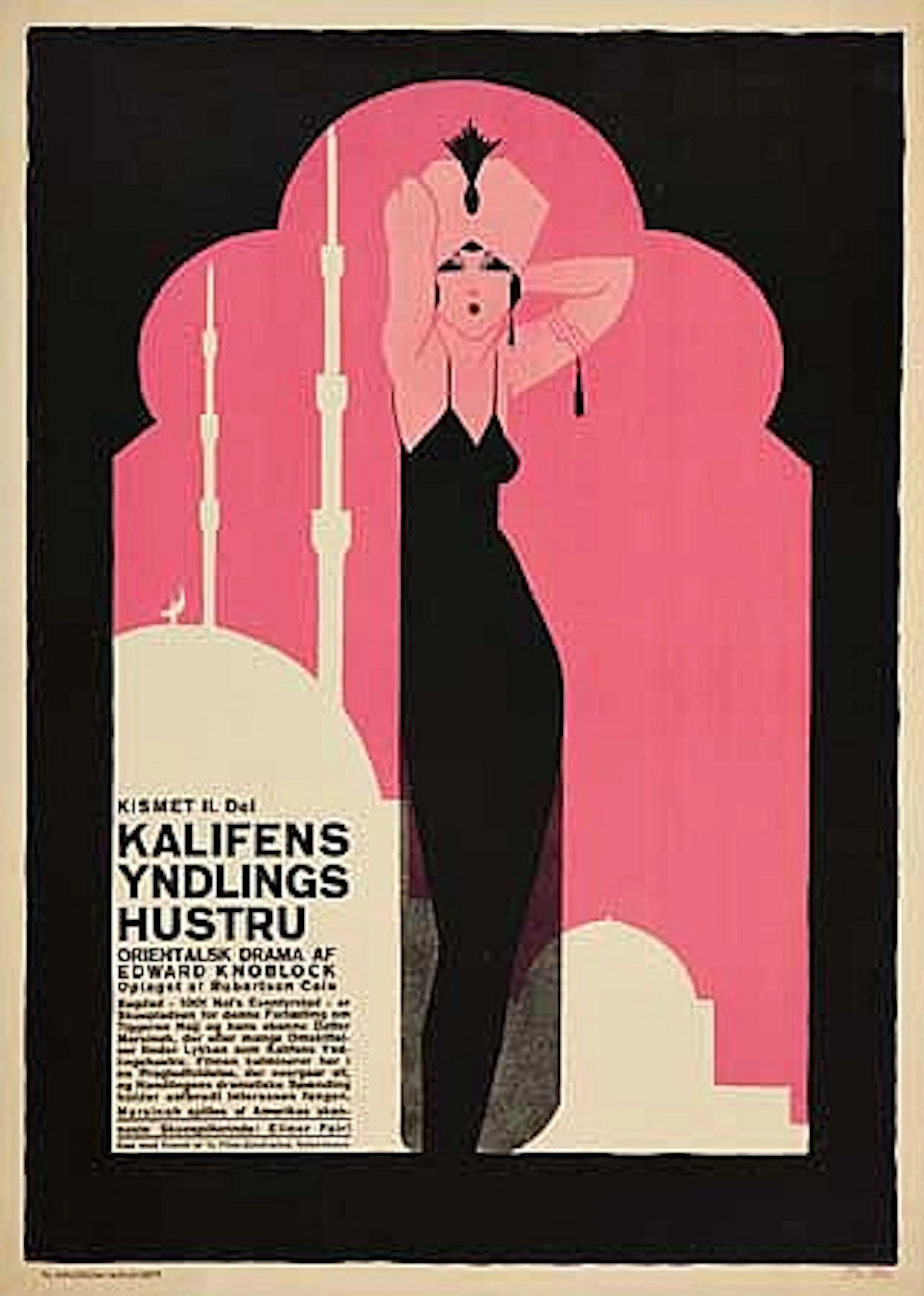 POSTER: SVEN BRASCH (1886-1970). KALIFENS YND