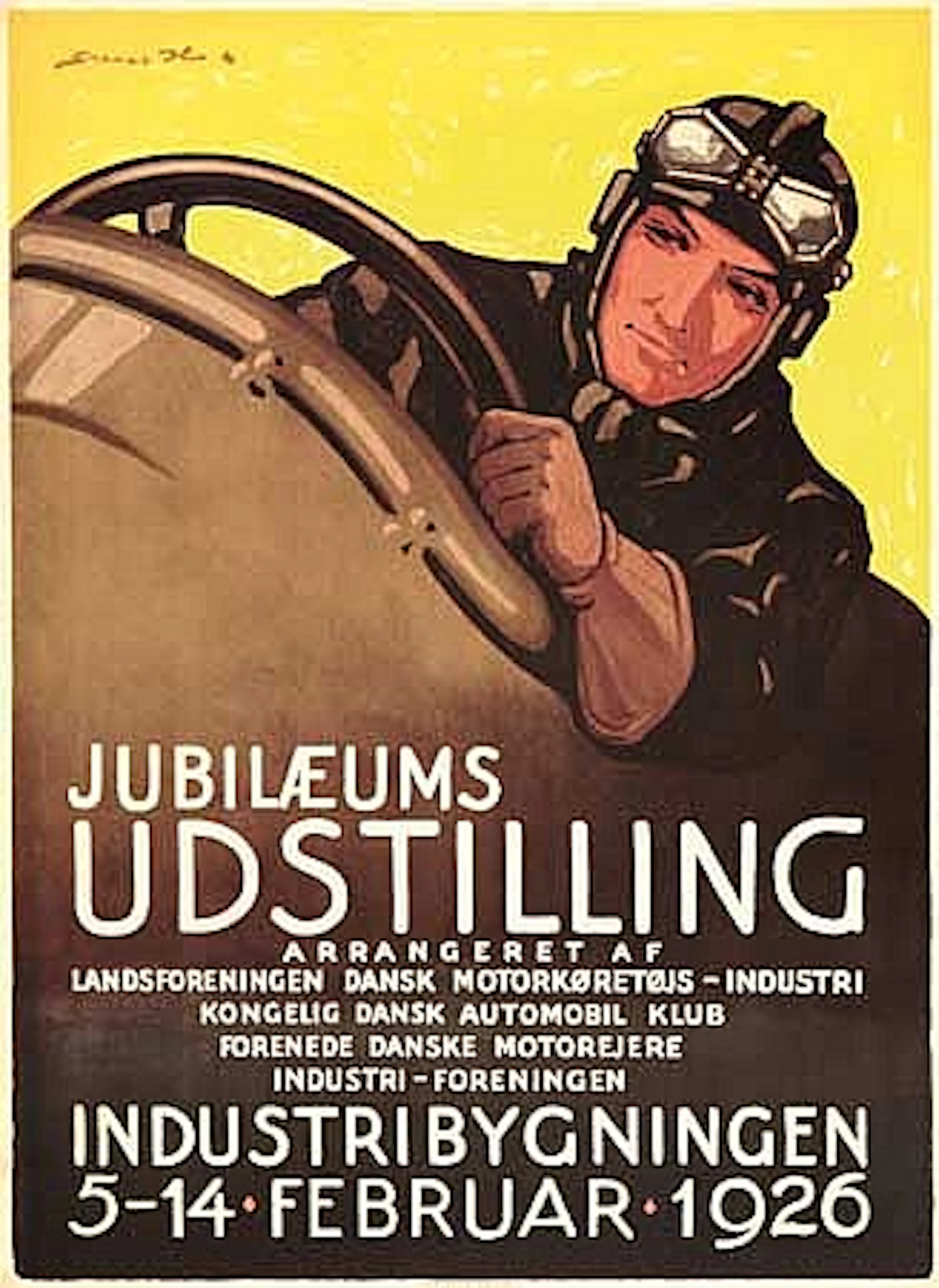 POSTER: SVEN BRASCH (1886-1970). JUBILAEUMS U