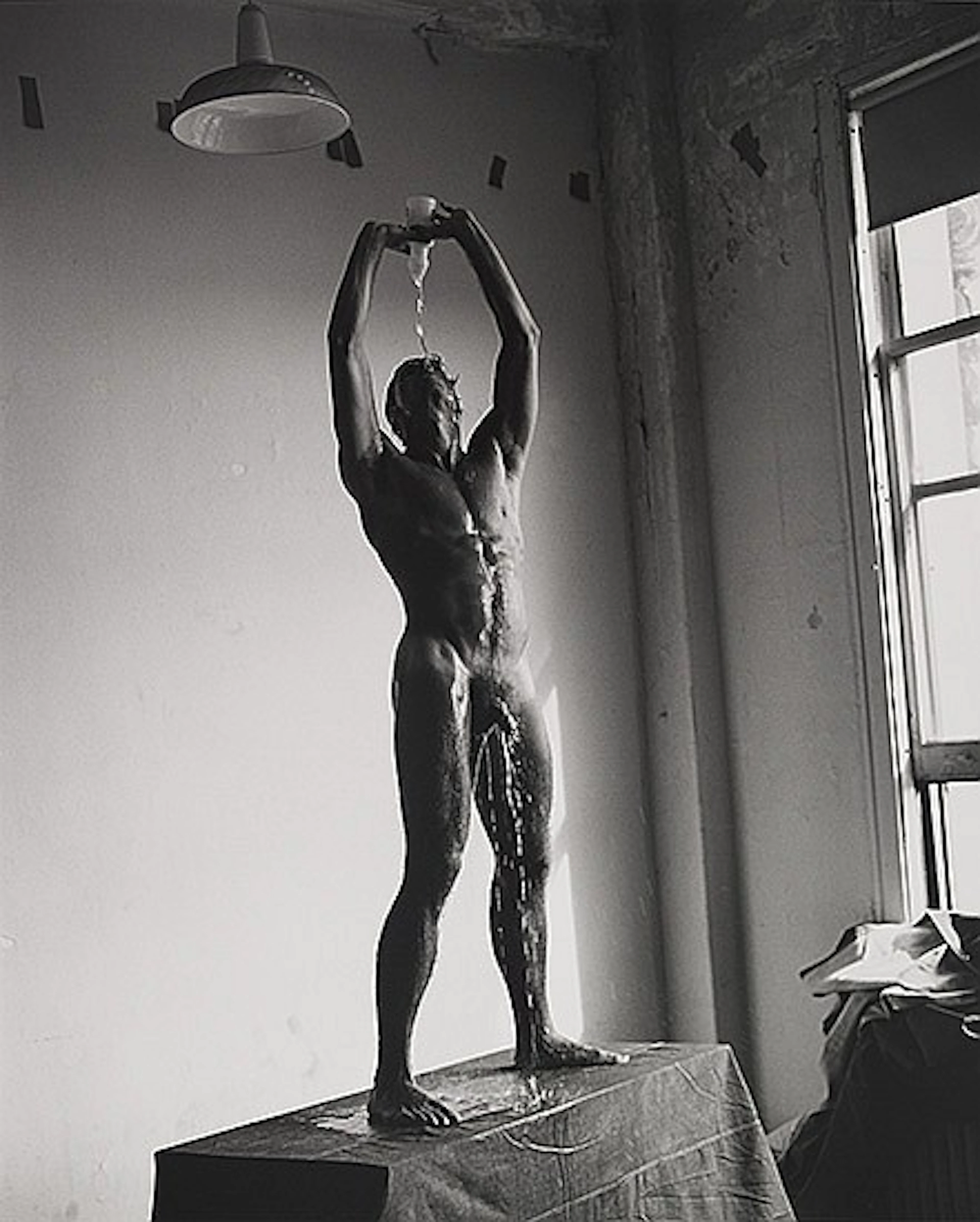 WEBER, BRUCE (1946- ) "'Special K' Kiraly, Volleyball, NYC."