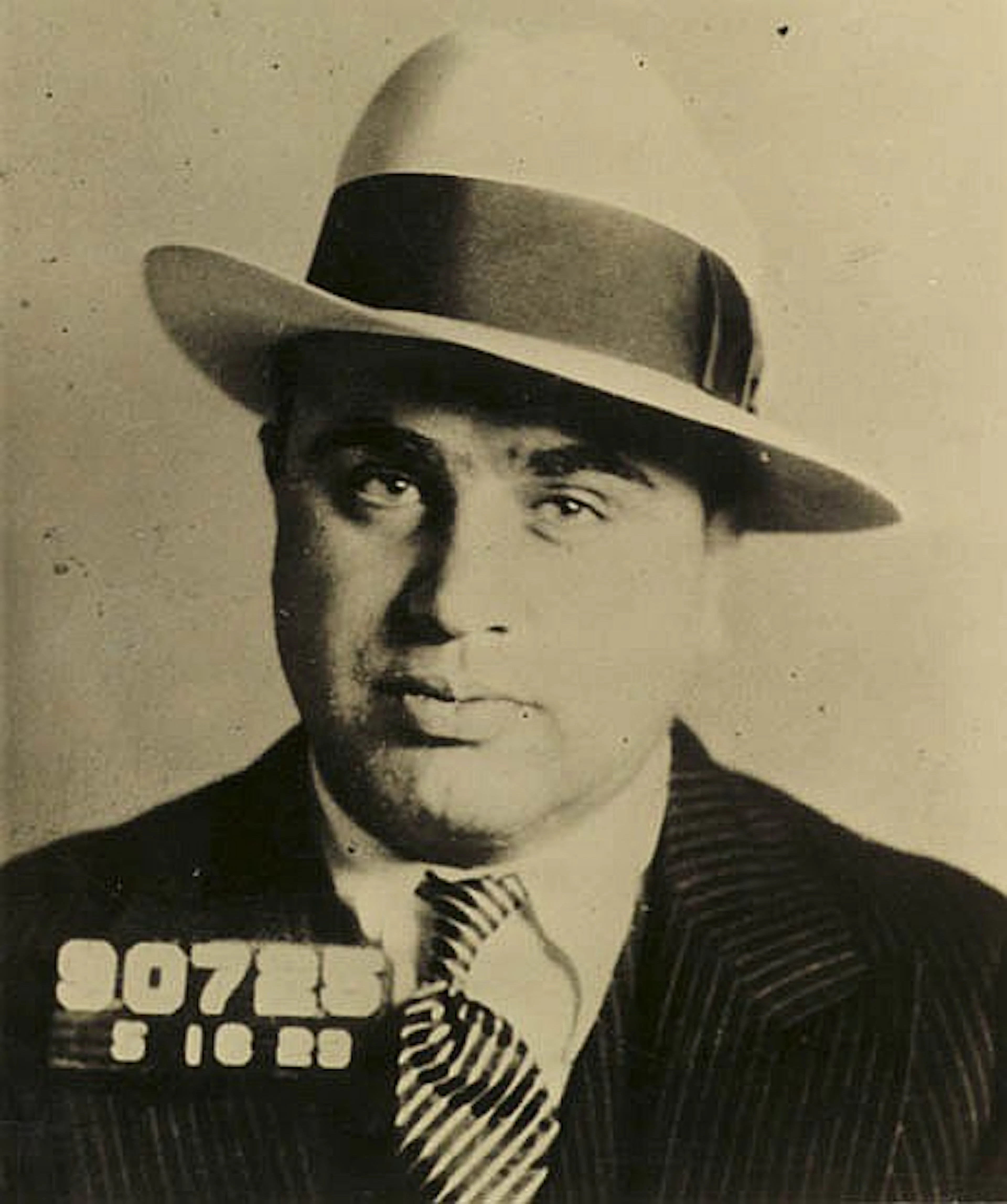 (CRIME) Al "Scarface" Capone, Chicago Underworld Capo.