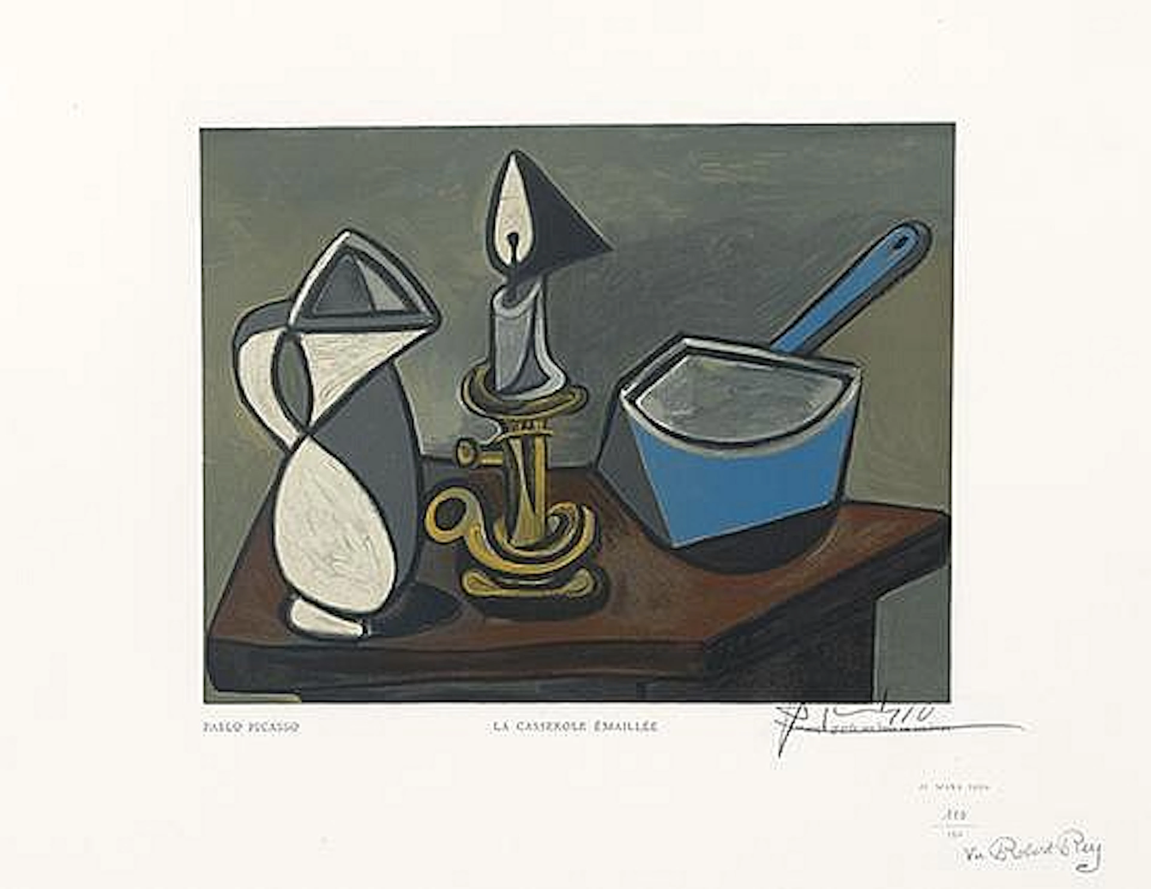 PABLO PICASSO (after) La Casserole émaillée