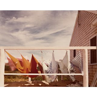 JOEL MEYEROWITZ (1938- ) Laundry, Provincetown.