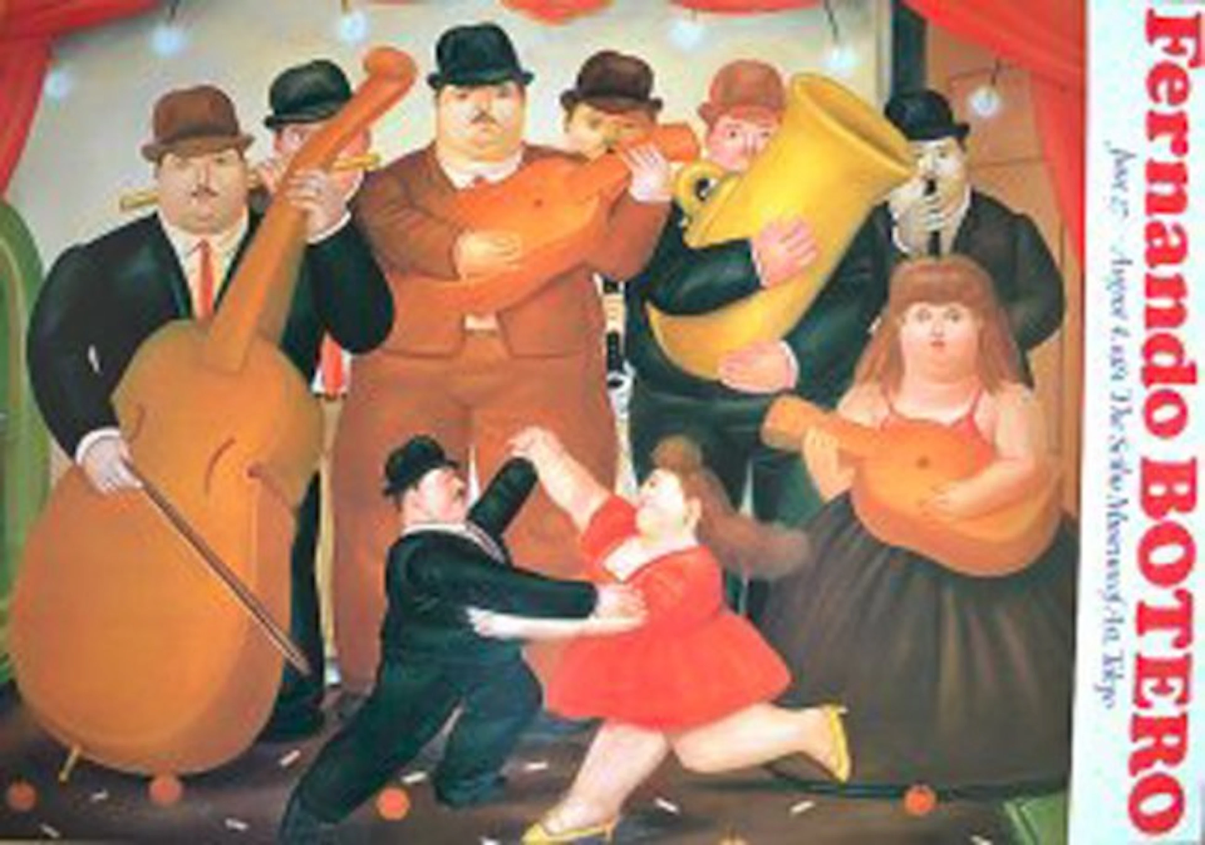 Botero (Colombian, b.1932),Ball en Colombia 1981 tokyo
