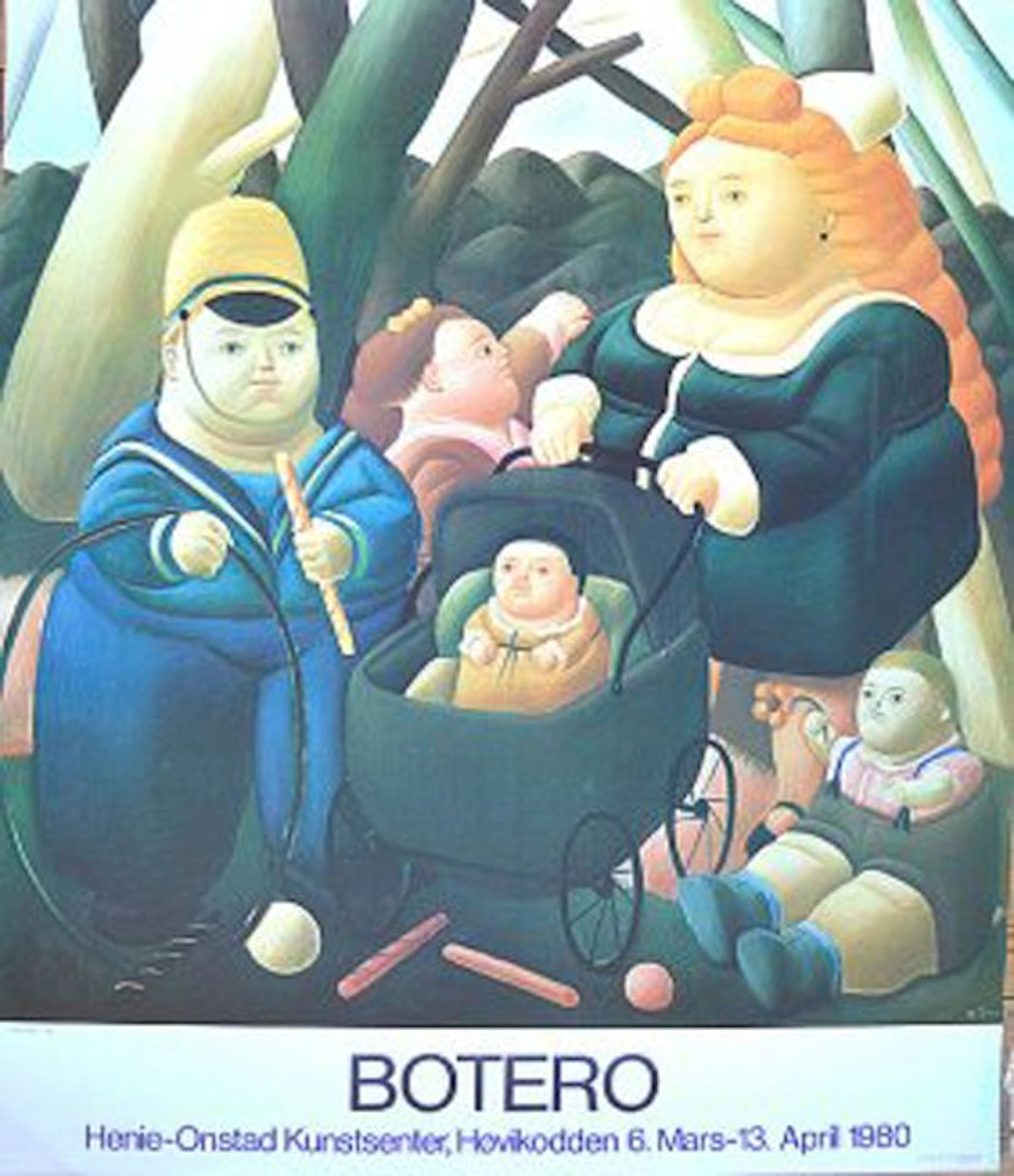 Botero (Colombian, b.1932), RICH CHILDREN 1980