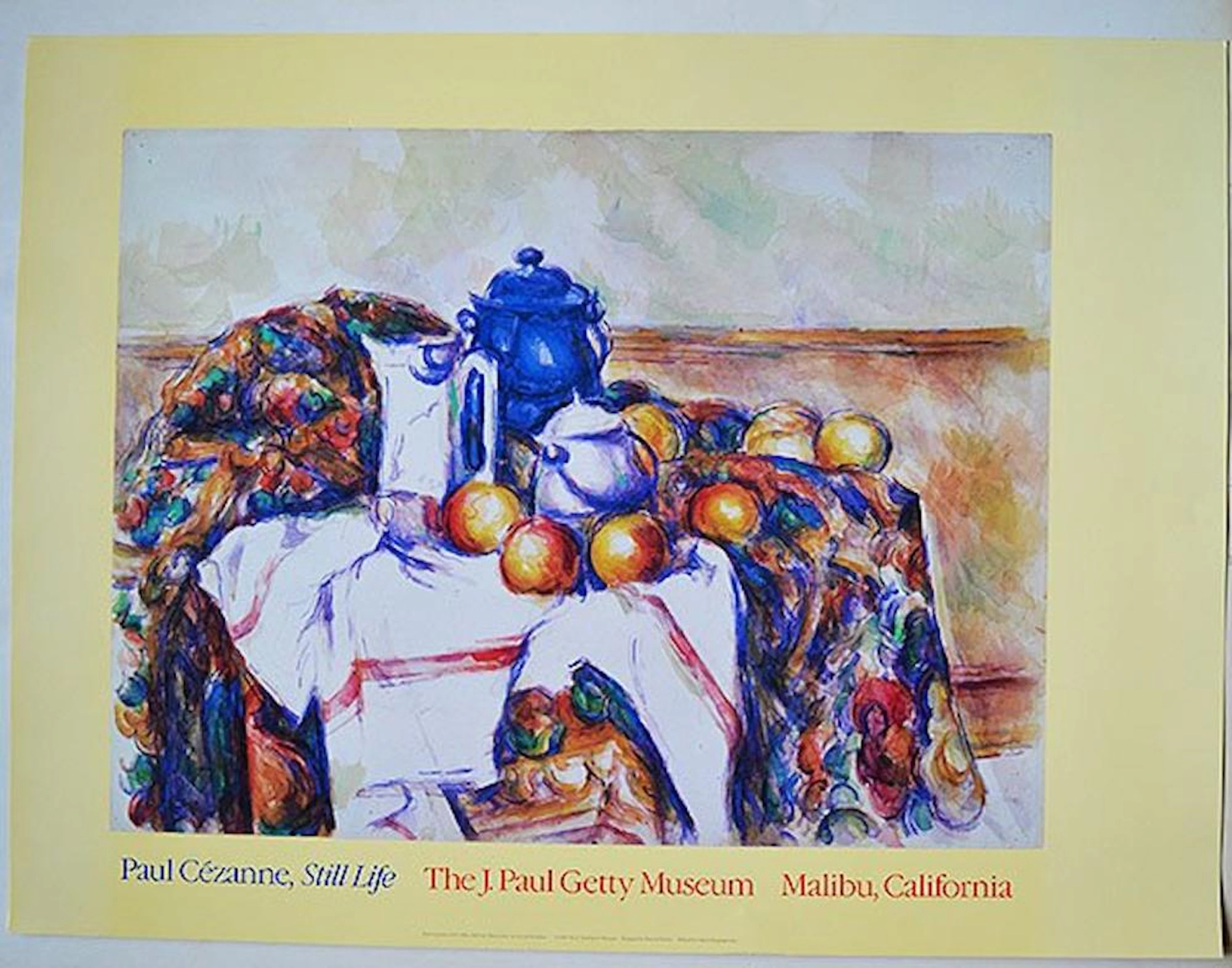 PAUL CEZANNE "STILL LIFE"