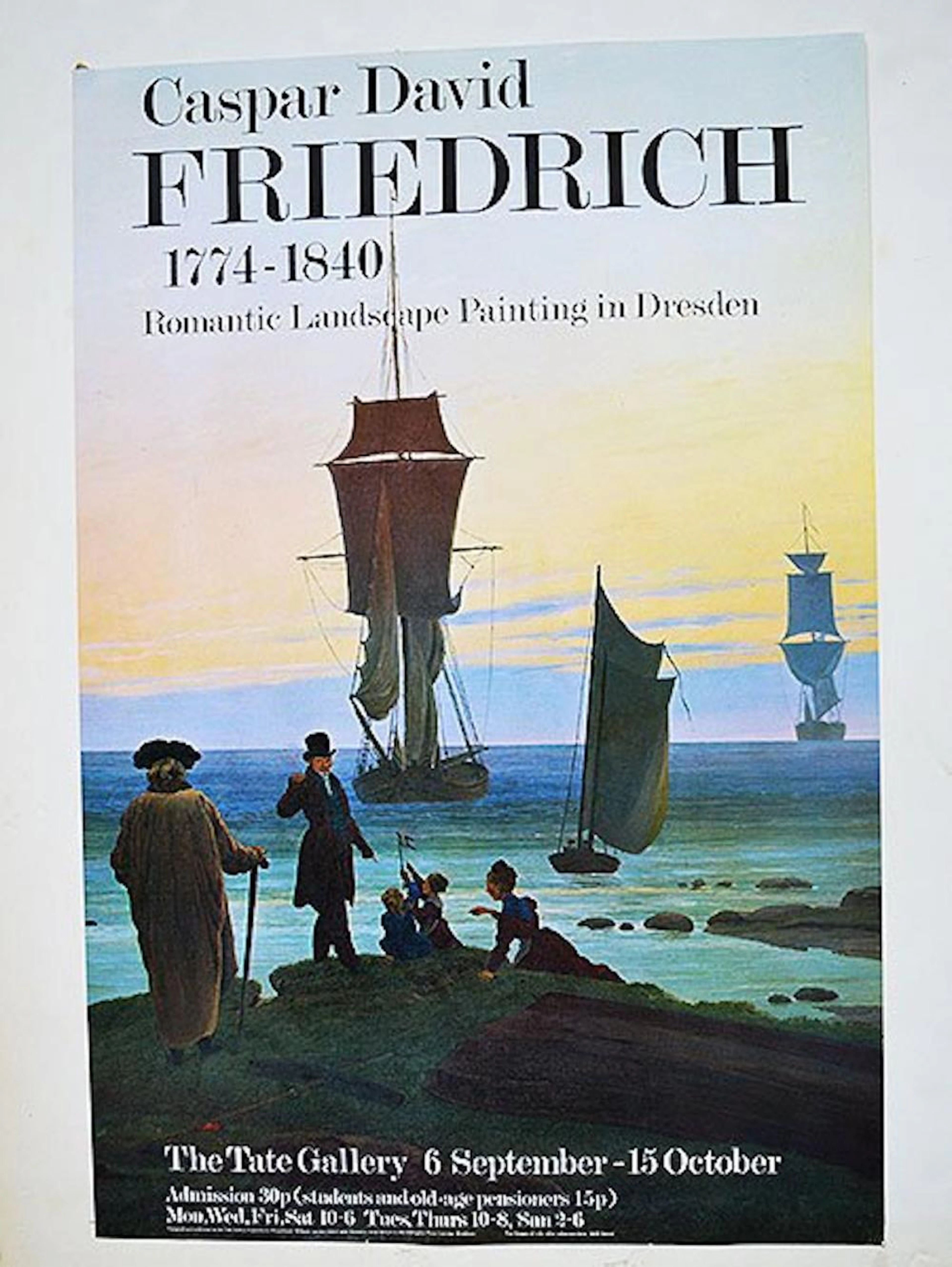 CASPAR DAVID FRIEDRICH "ROMANTIC LANDSCAPE PAINTING"