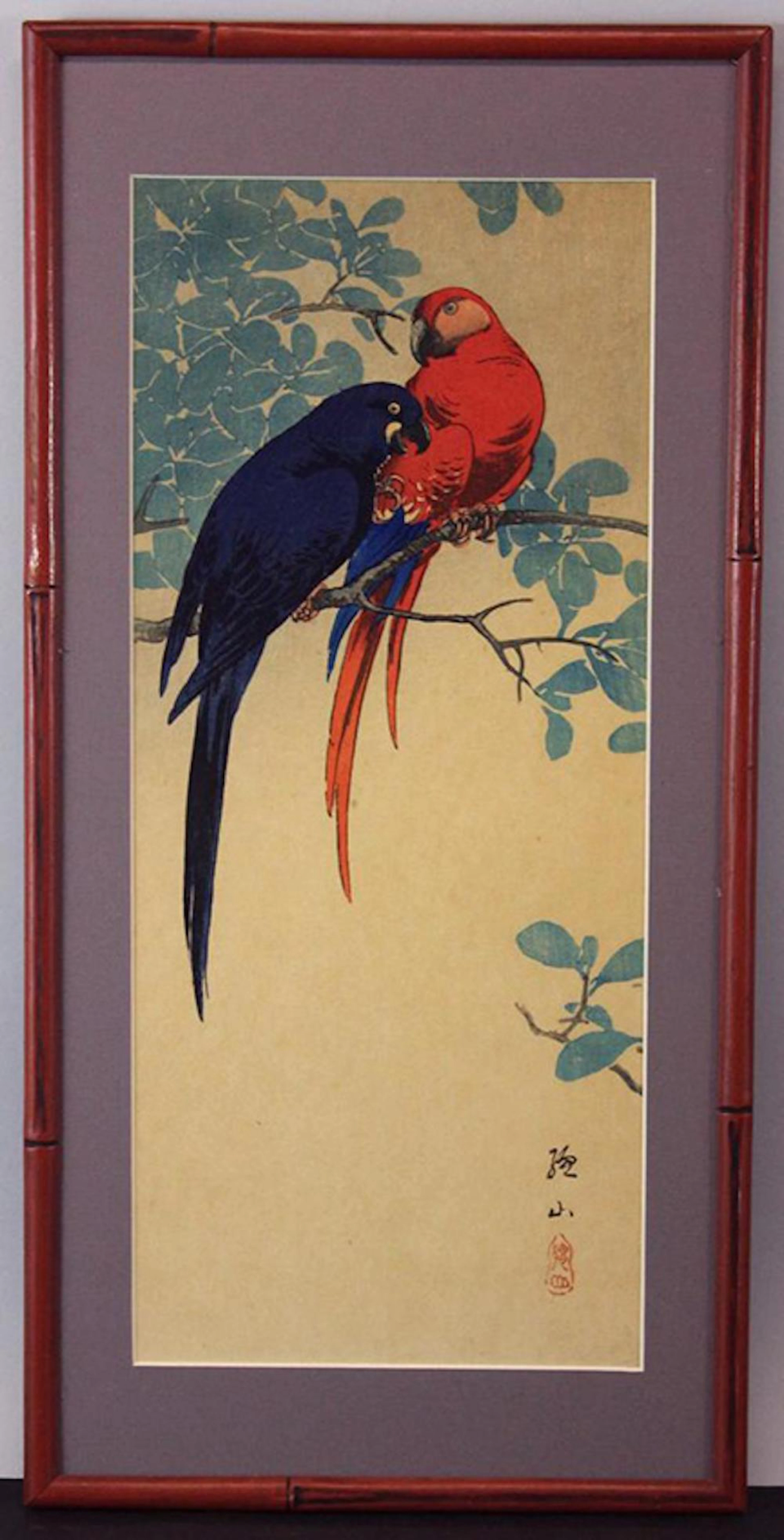 Sozan Ito (1906-1926) - Red and Blue MaGaws
