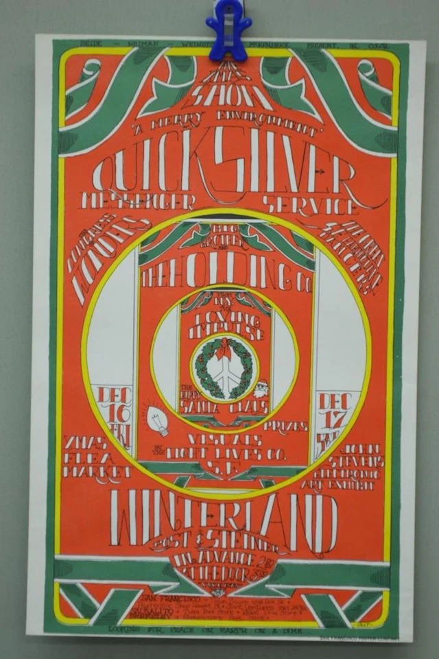 BIG BROTHER & THE HOLDING COMPANY CHRISTMAS CONCERT POS