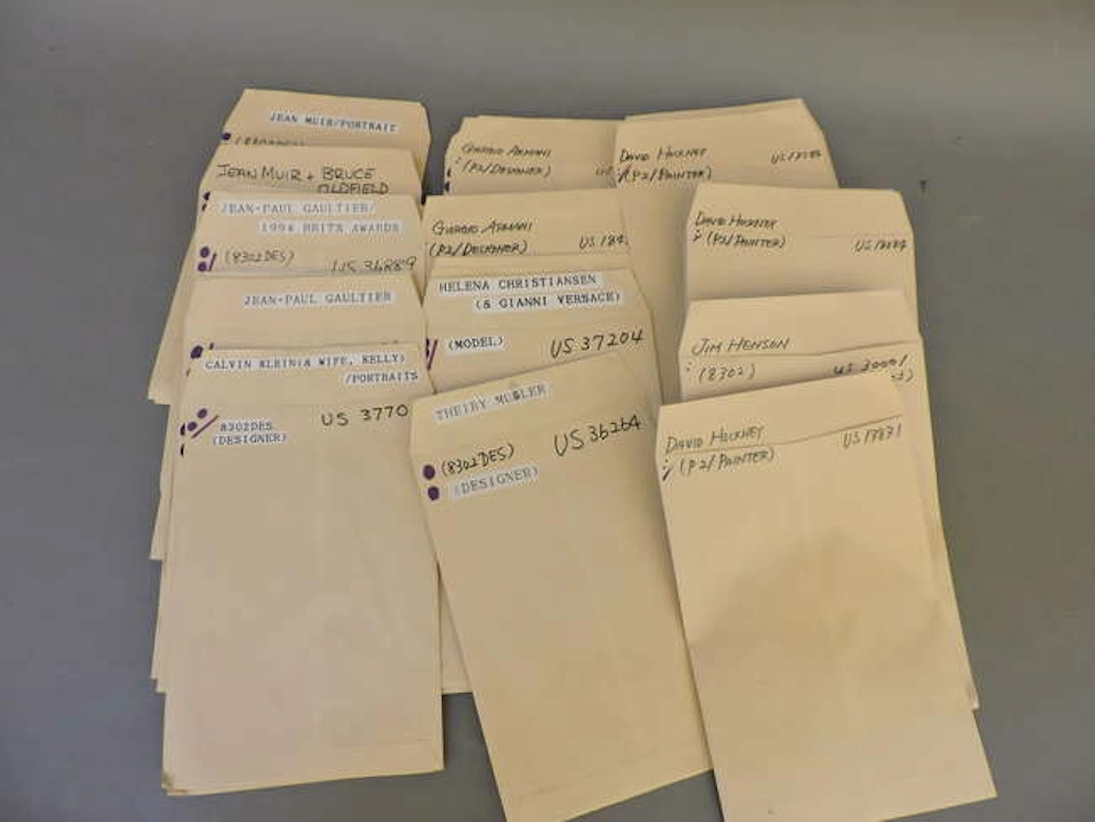 Approximately twenty-eight Imperial Press envelopes