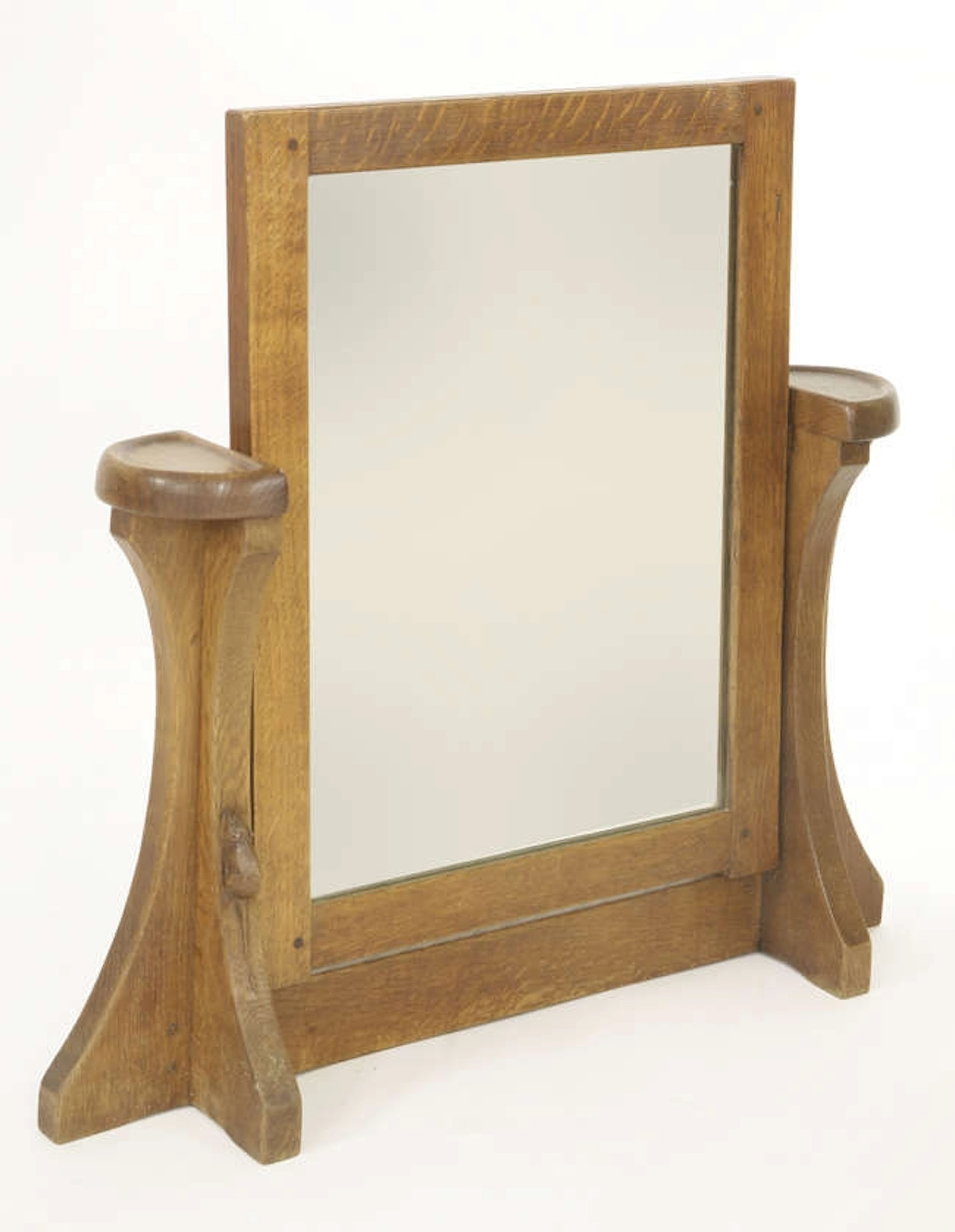 A Robert 'Mouseman' Thompson toilet mirror
