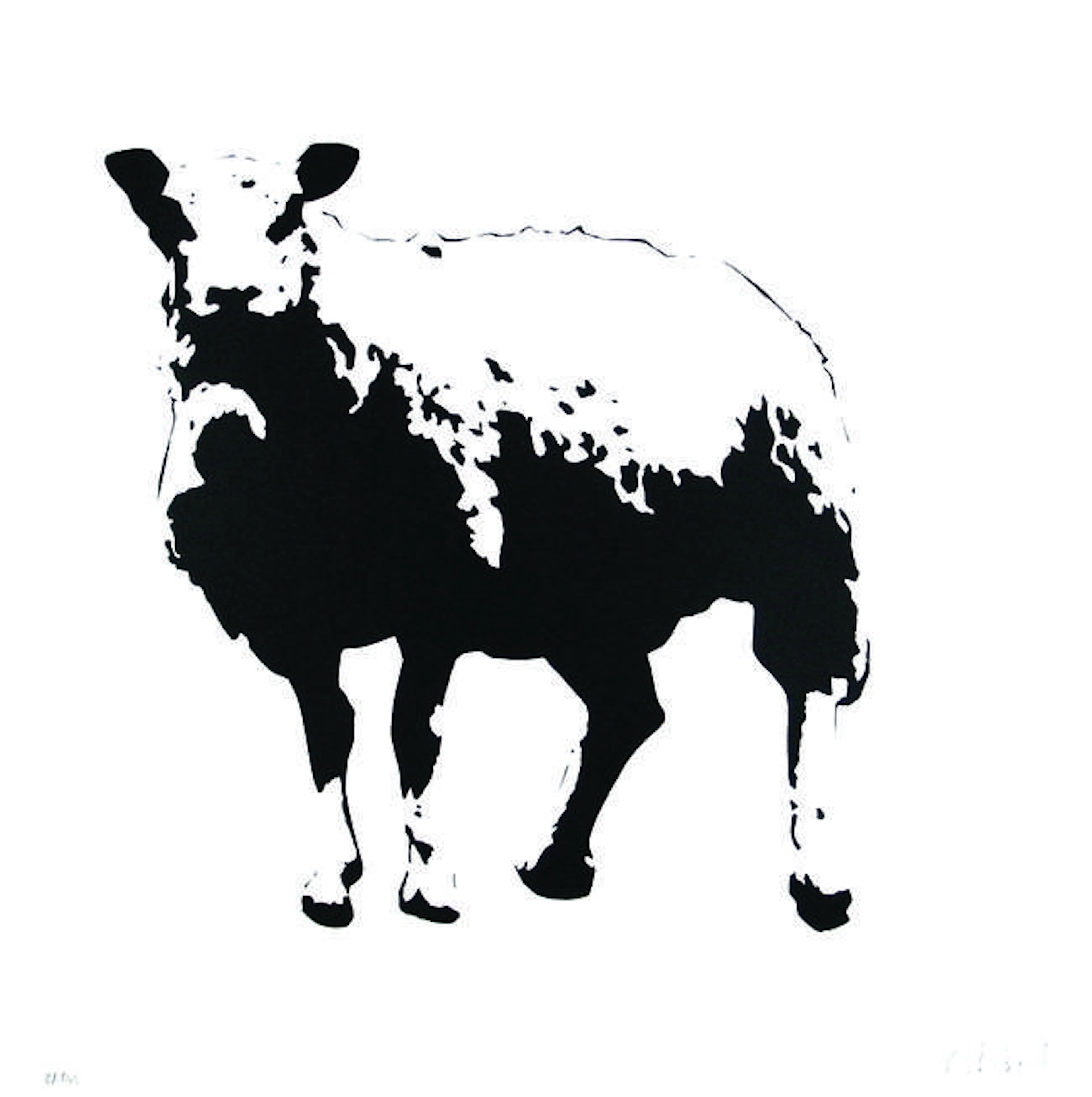 *Blek le Rat (French, b.1952) SHEEP Screenprint, 2006, signed and inscribed ‘ARCHIVE 1’ in pencil,...