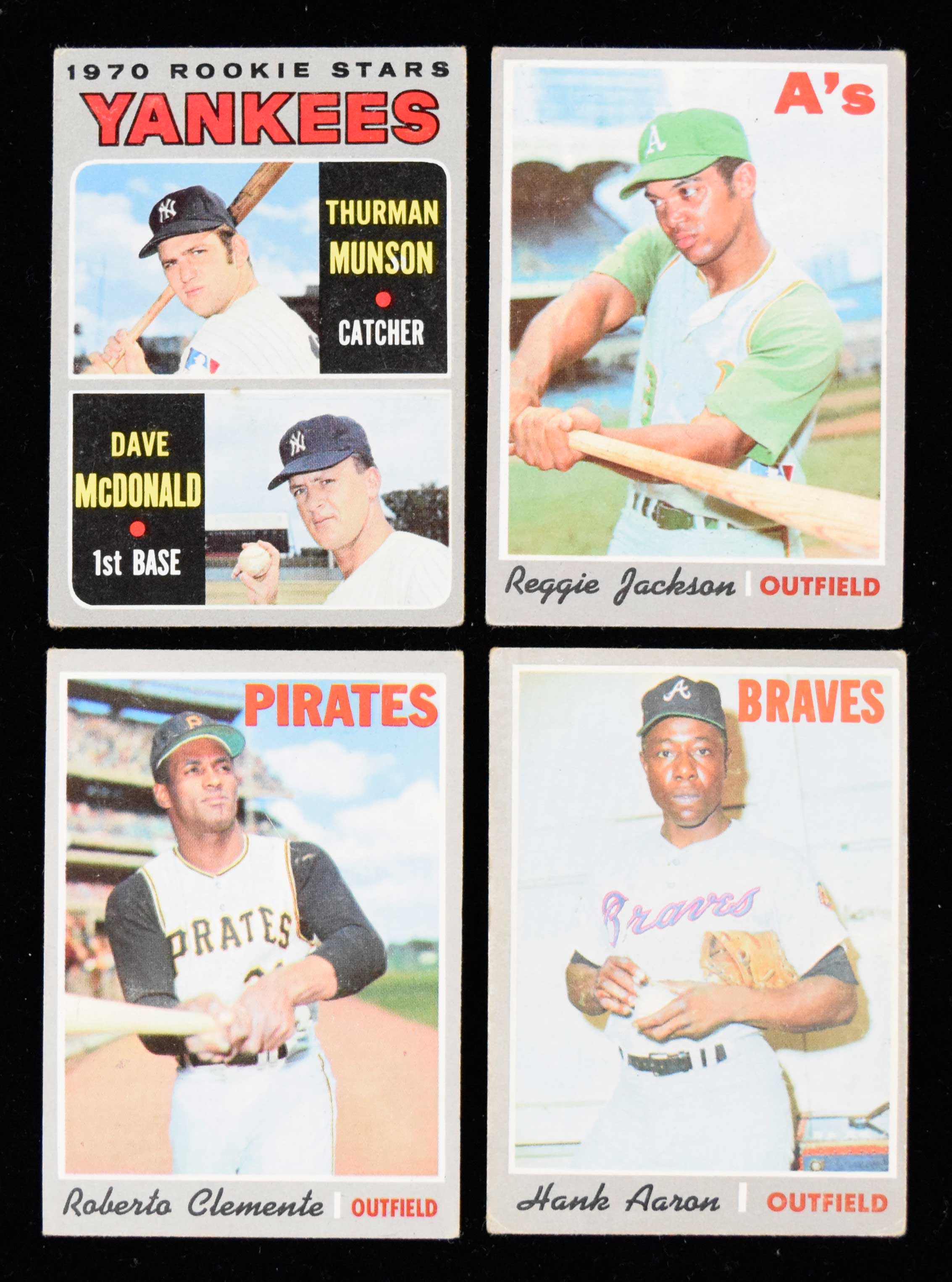 1970 Topps Baseball Complete Set (720 Cards) Plus (7) Variations (Avg ...