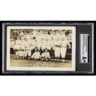 1912 Boston Red Sox real photo team postcard by Photo Art...