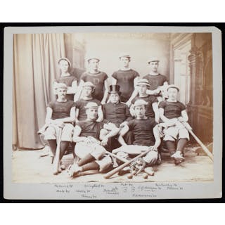 Dartmouth baseball team photograph