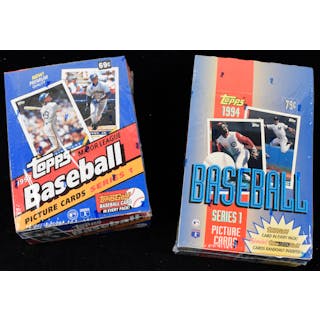 Lot of (2) Topps unopened wax/hobby boxes