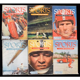 Lot of (17) 1954 Sports Illustrated issues including #s 1 and 2 (FR/GD-EX/MT)