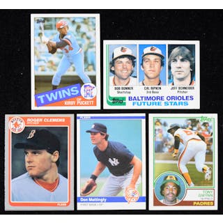 Lot of (30) 1982-1994 key rookie cards