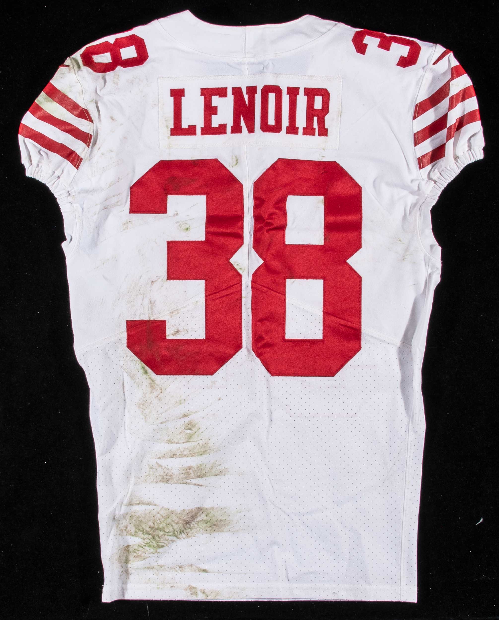 11/21/2022 Deommodore Lenoir Game Worn San Francisco 49ers Jersey ...