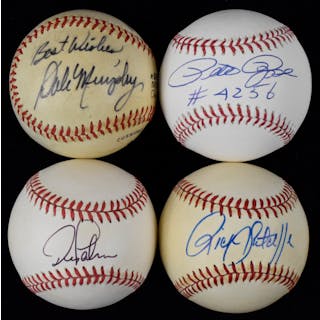 Lot of (8) signed baseballs (VG-NM/MT)