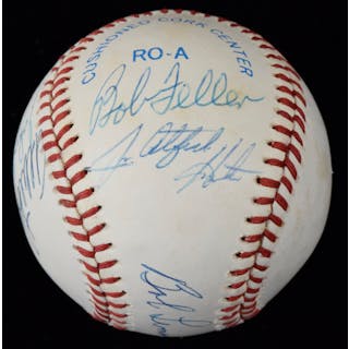 No-hitter pitchers multi-signed baseball (EX)