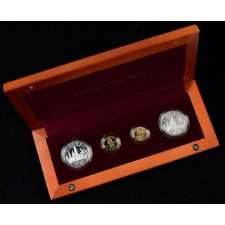 1996 Smithsonian 150th Anniversary (4) coin proof and...