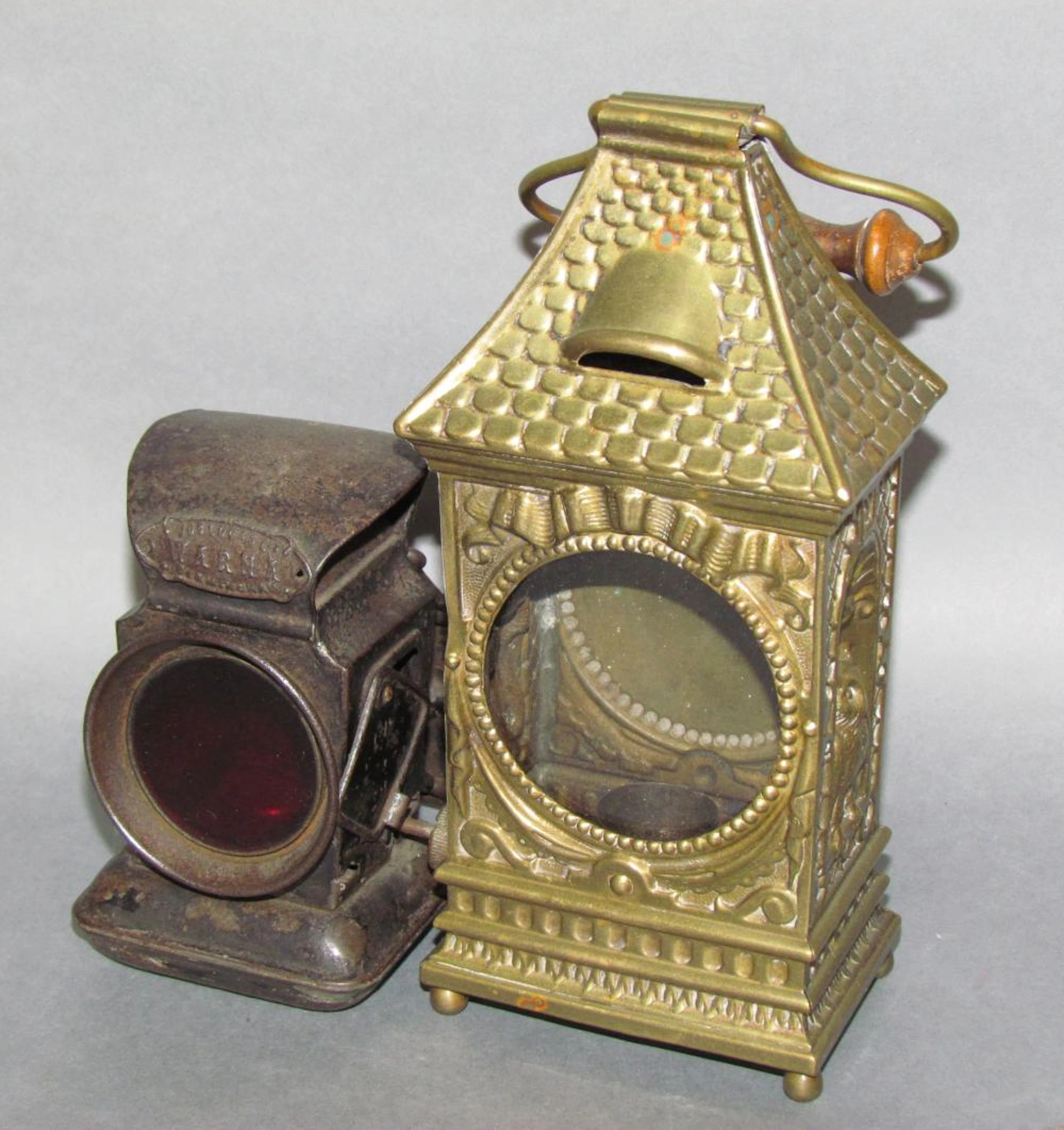 2 various lanterns