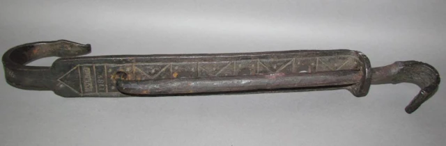 W. Smith 1789 wrought iron trammel