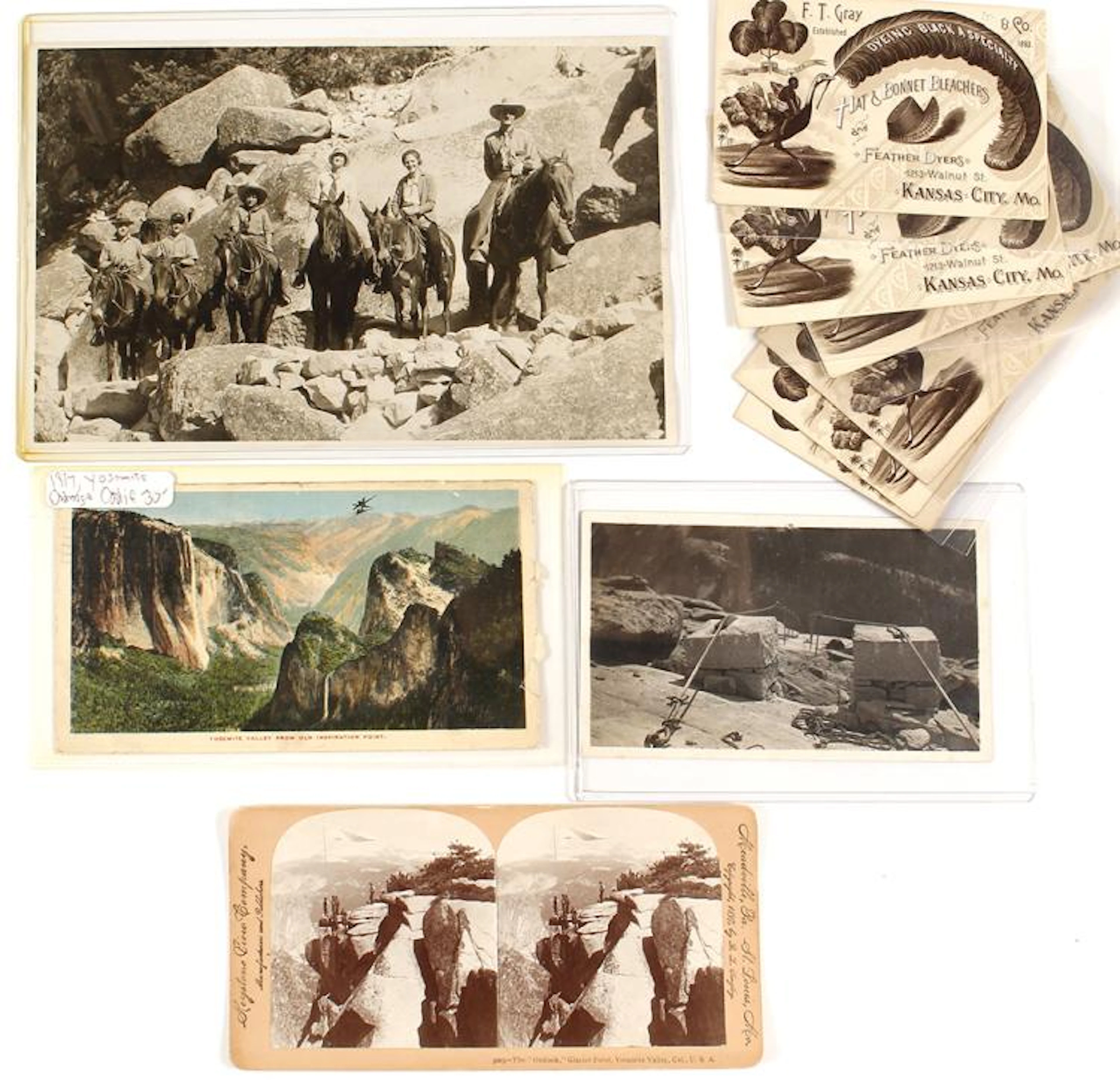 Yosemite Photographs & Trade Cards