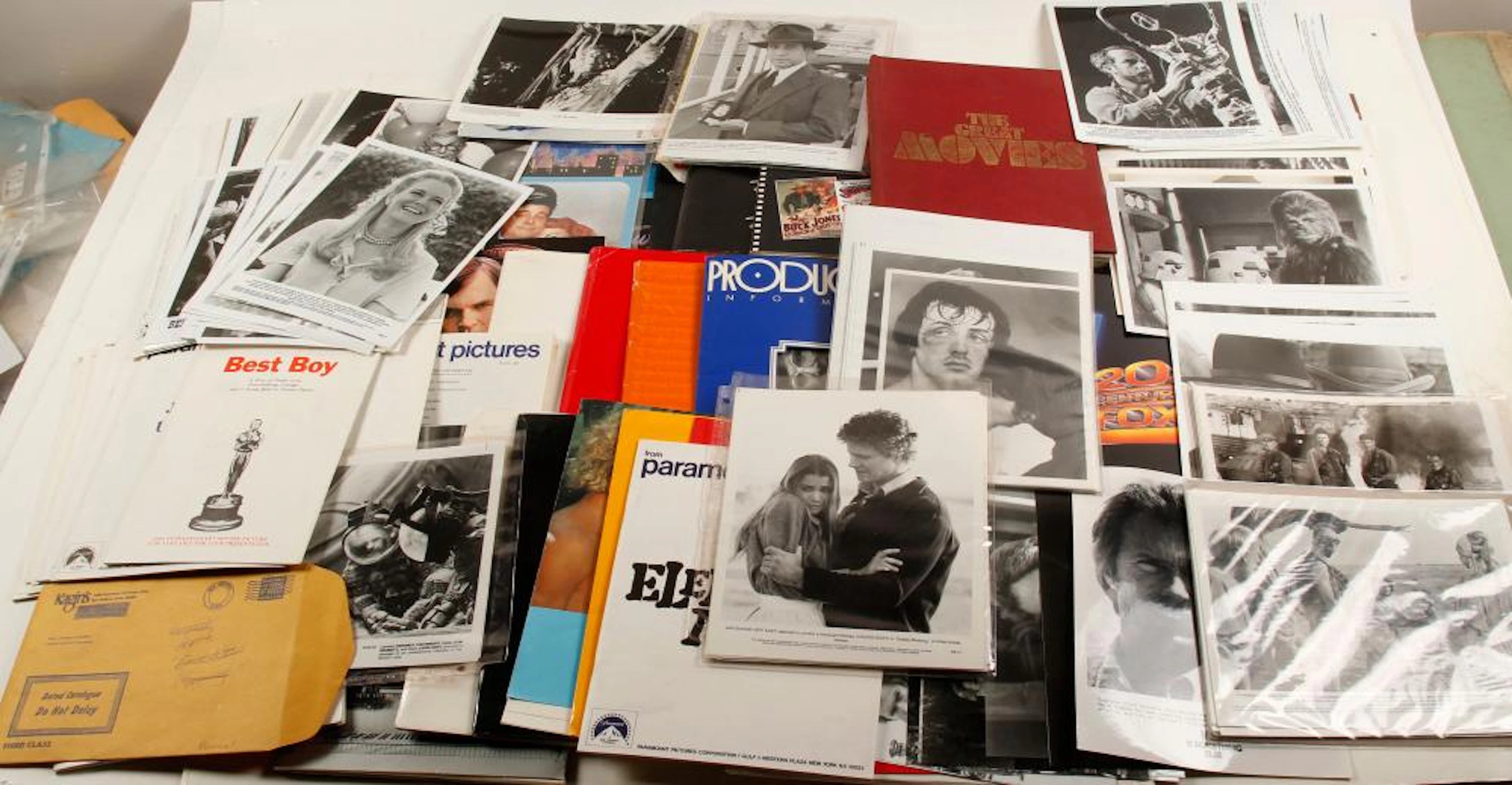 Hollywood Collection with Many Press Kits