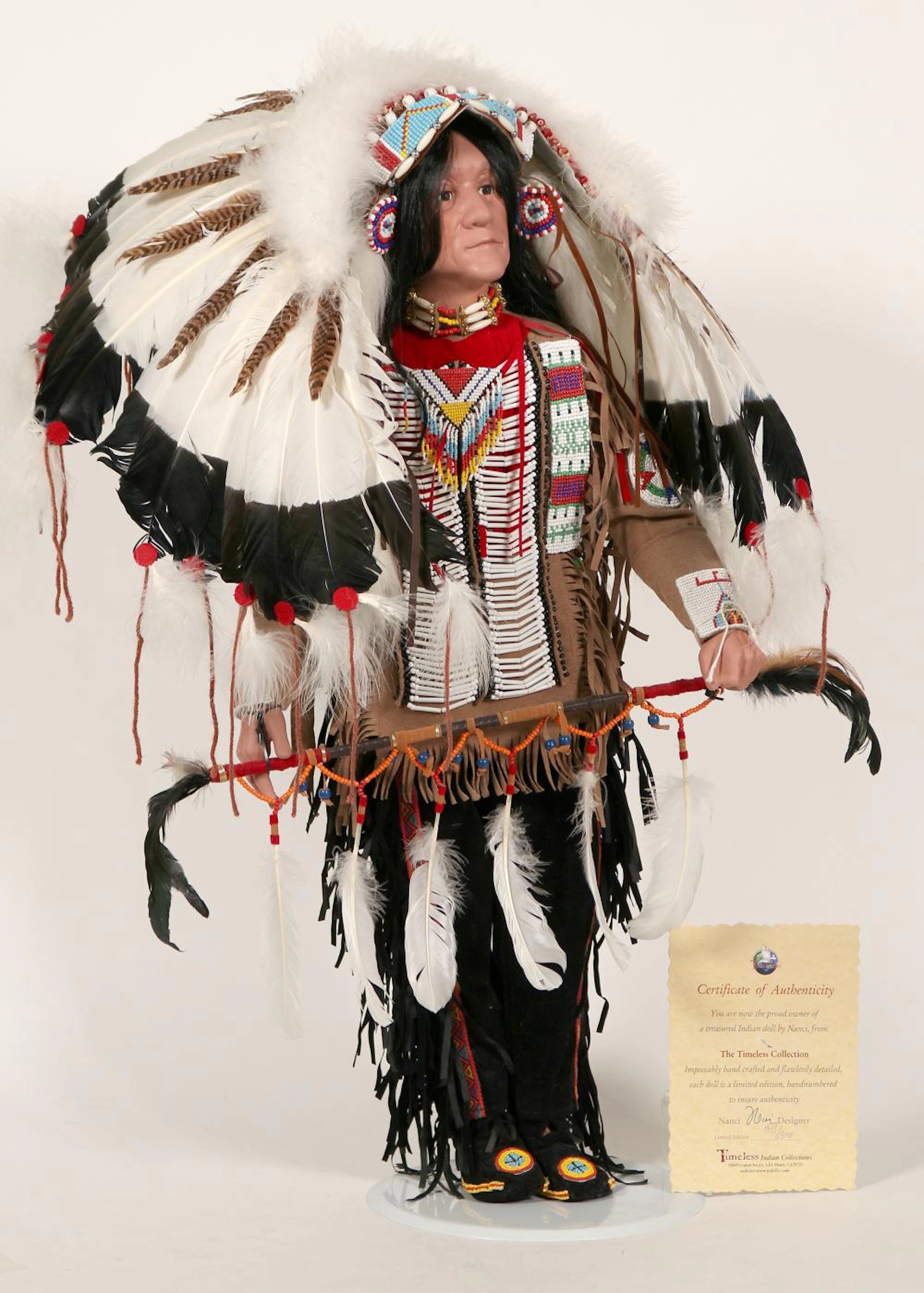 Native American "Chief" Doll (88556)