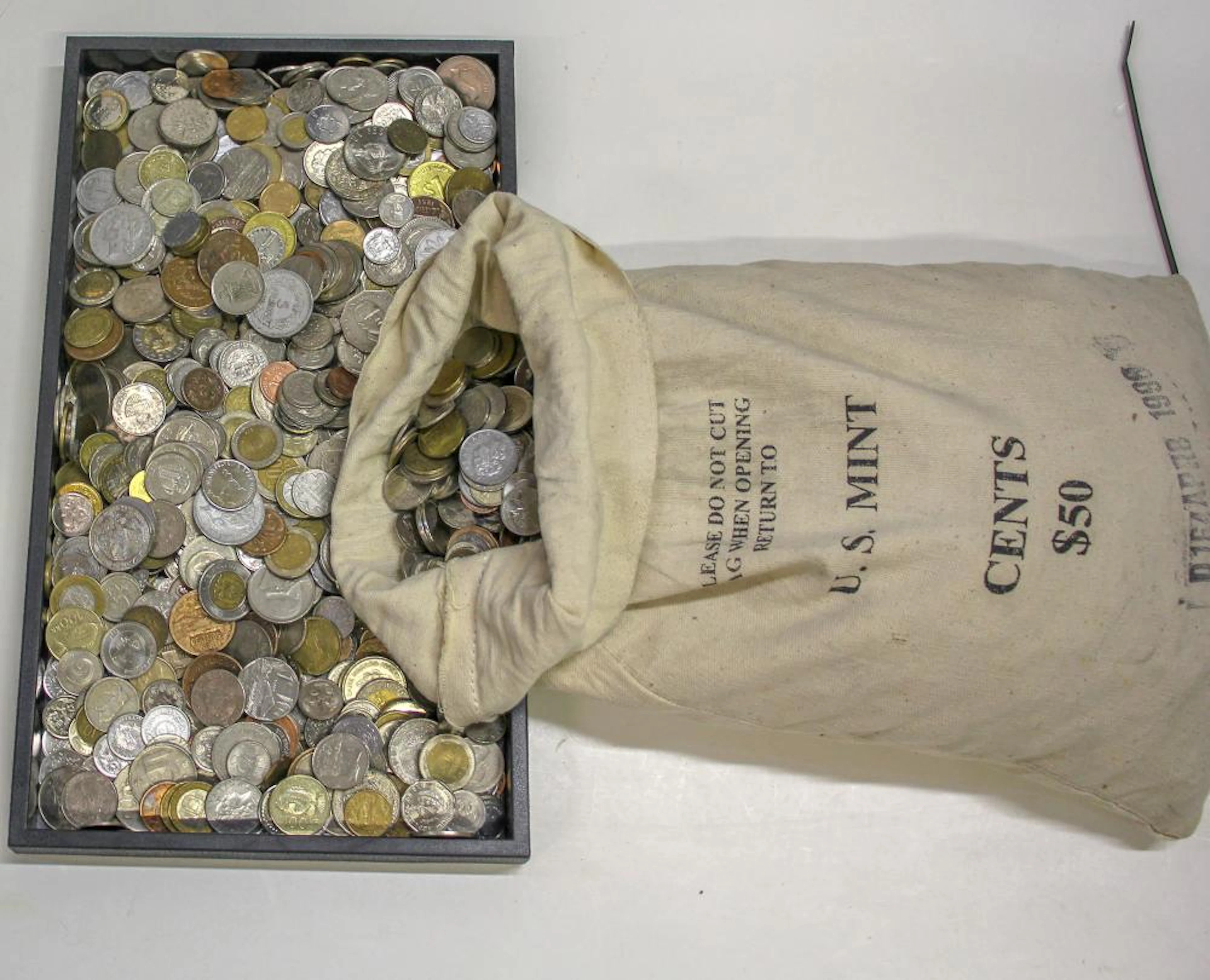 Foreign Coin Hoard (101658)