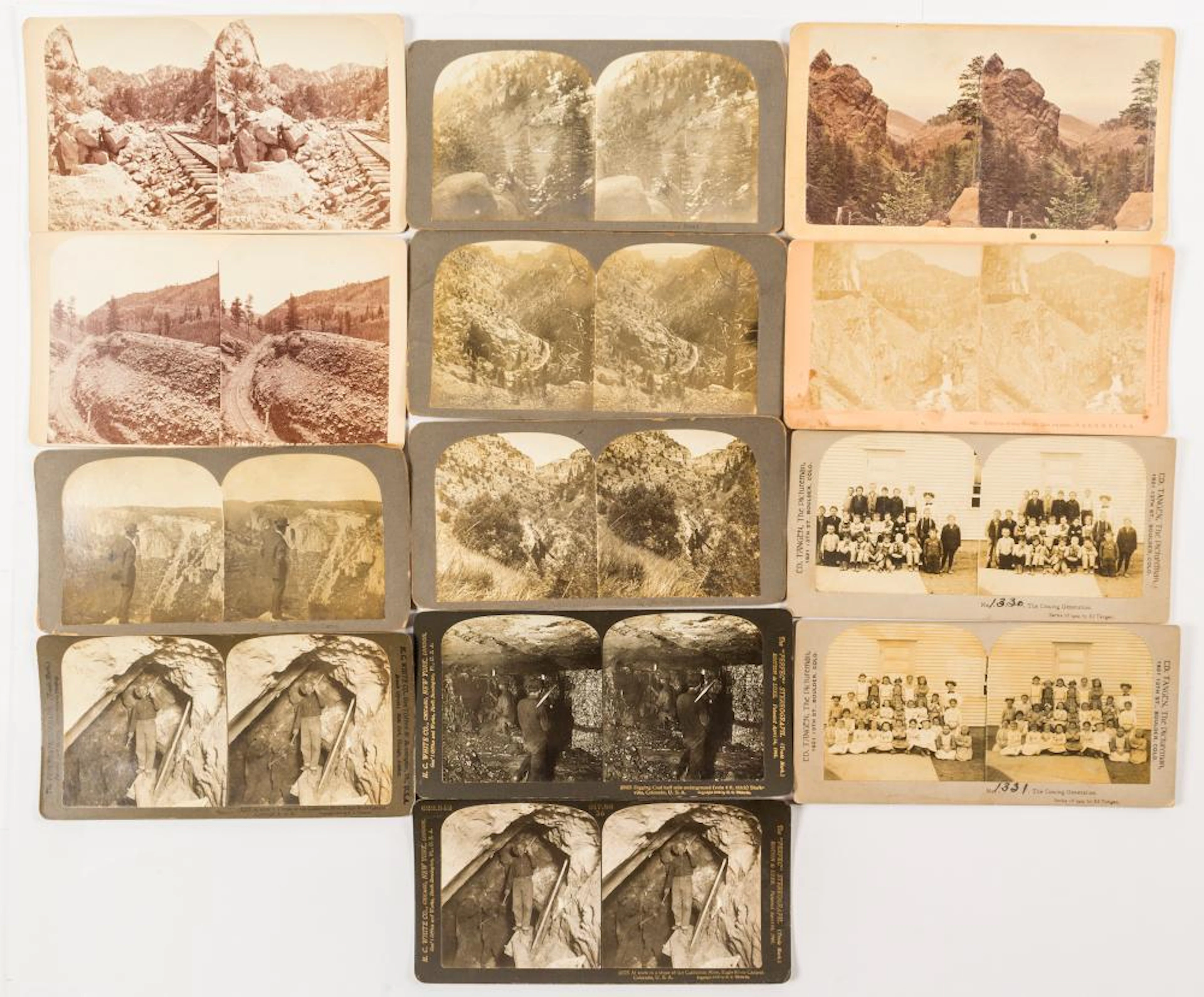 Colorado Stereoview Collection (13 count) (53244)
