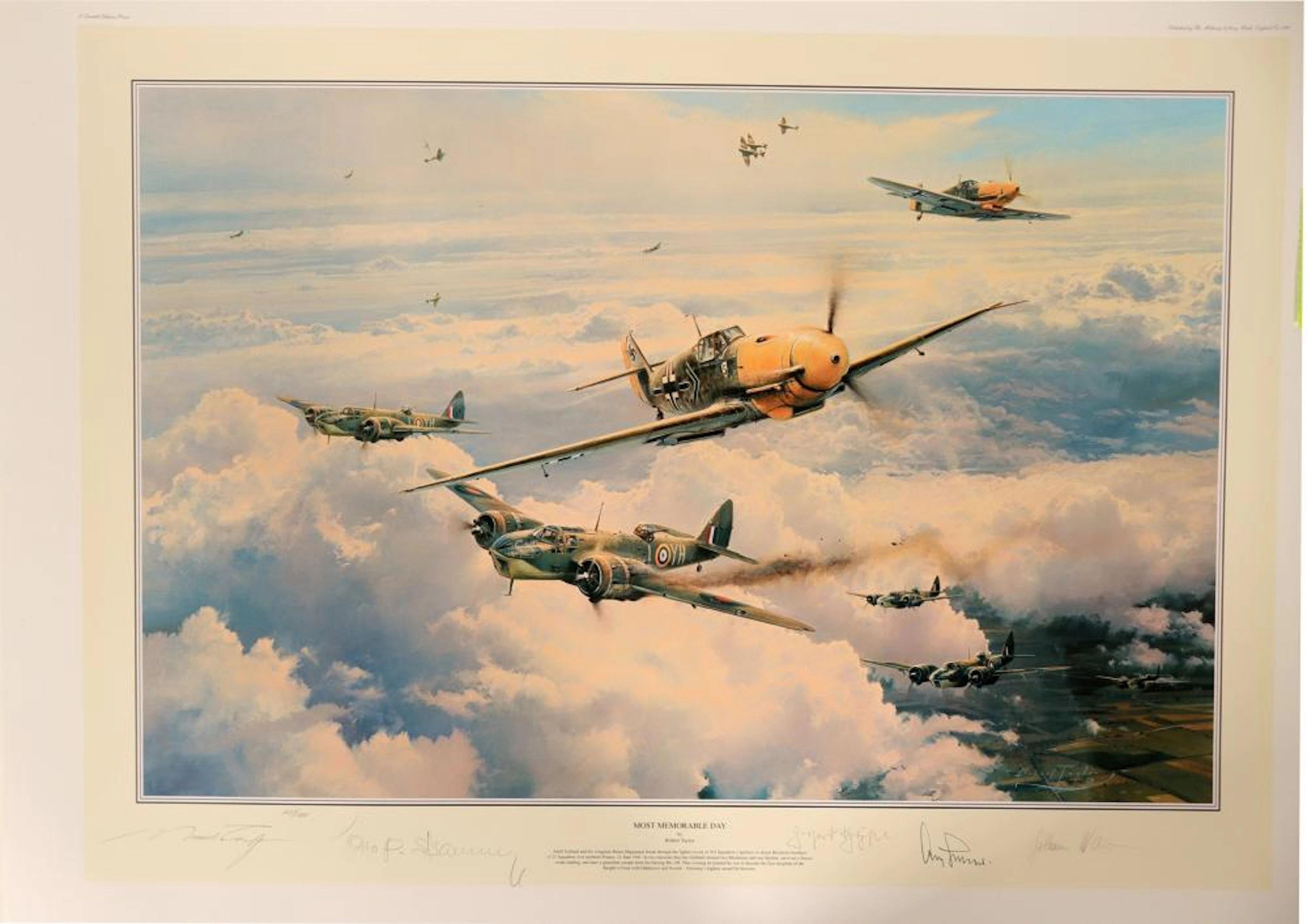 Aviation Print MOST MEMORABLE DAY by Robert Taylor 108989