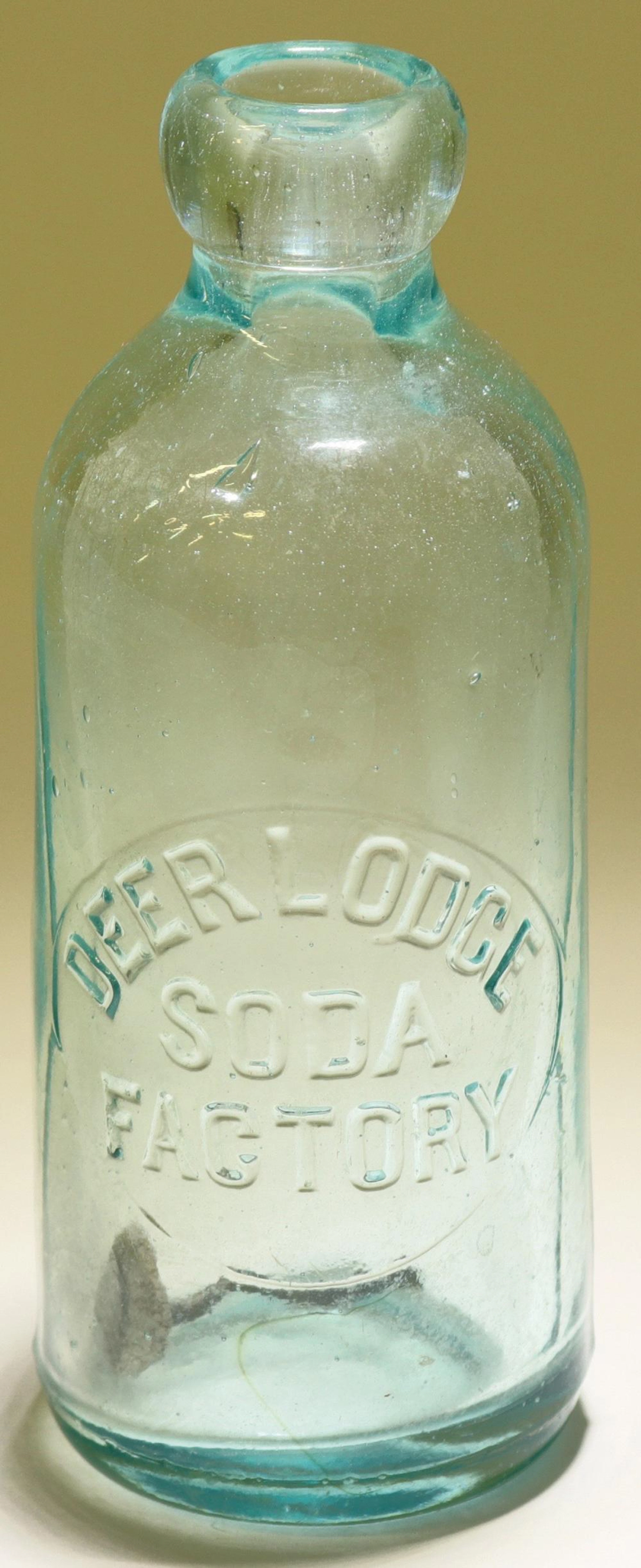 Soda Bottle / Deer Lodge Montana #109704