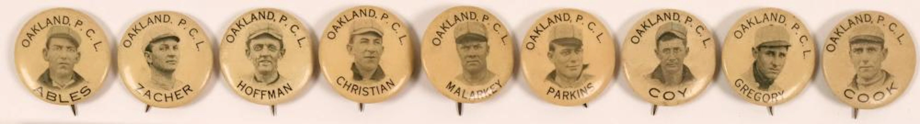 Oakland Oaks Baseball Pin Collection (112407)