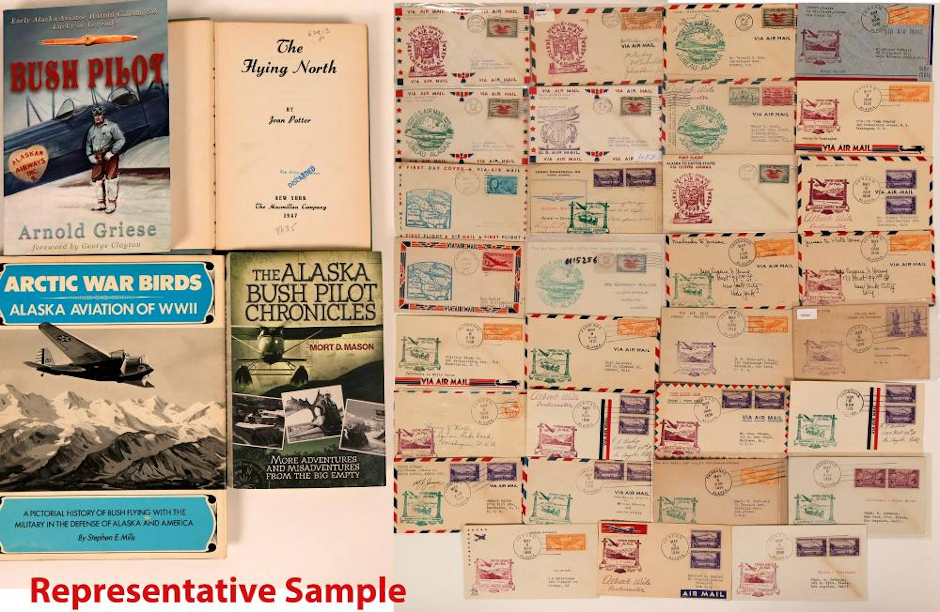 First Covers & Air History Books: Alaska (115202)
