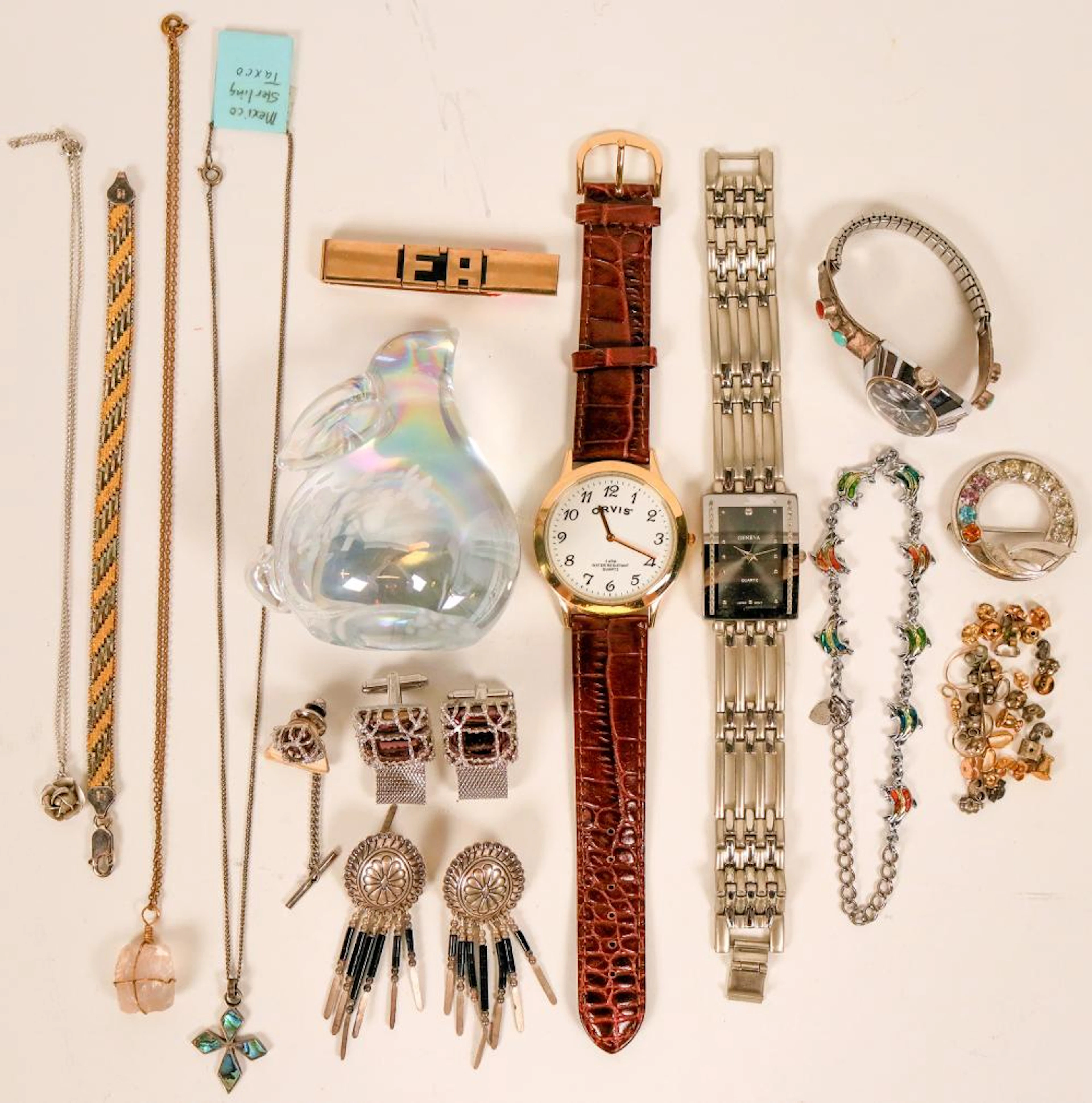 Vintage sterling silver items (lot 15) (115031)