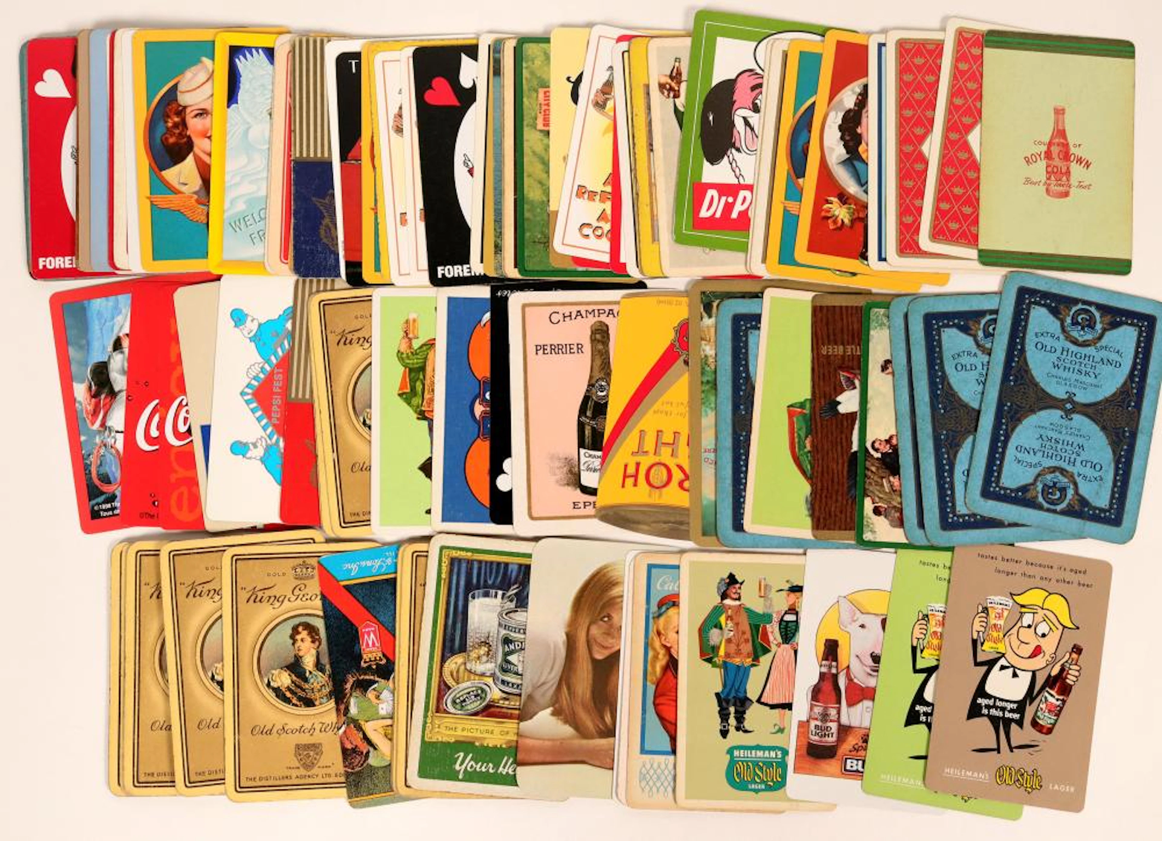 Whisky, Beer, Soda Playing Card Collection (118891)