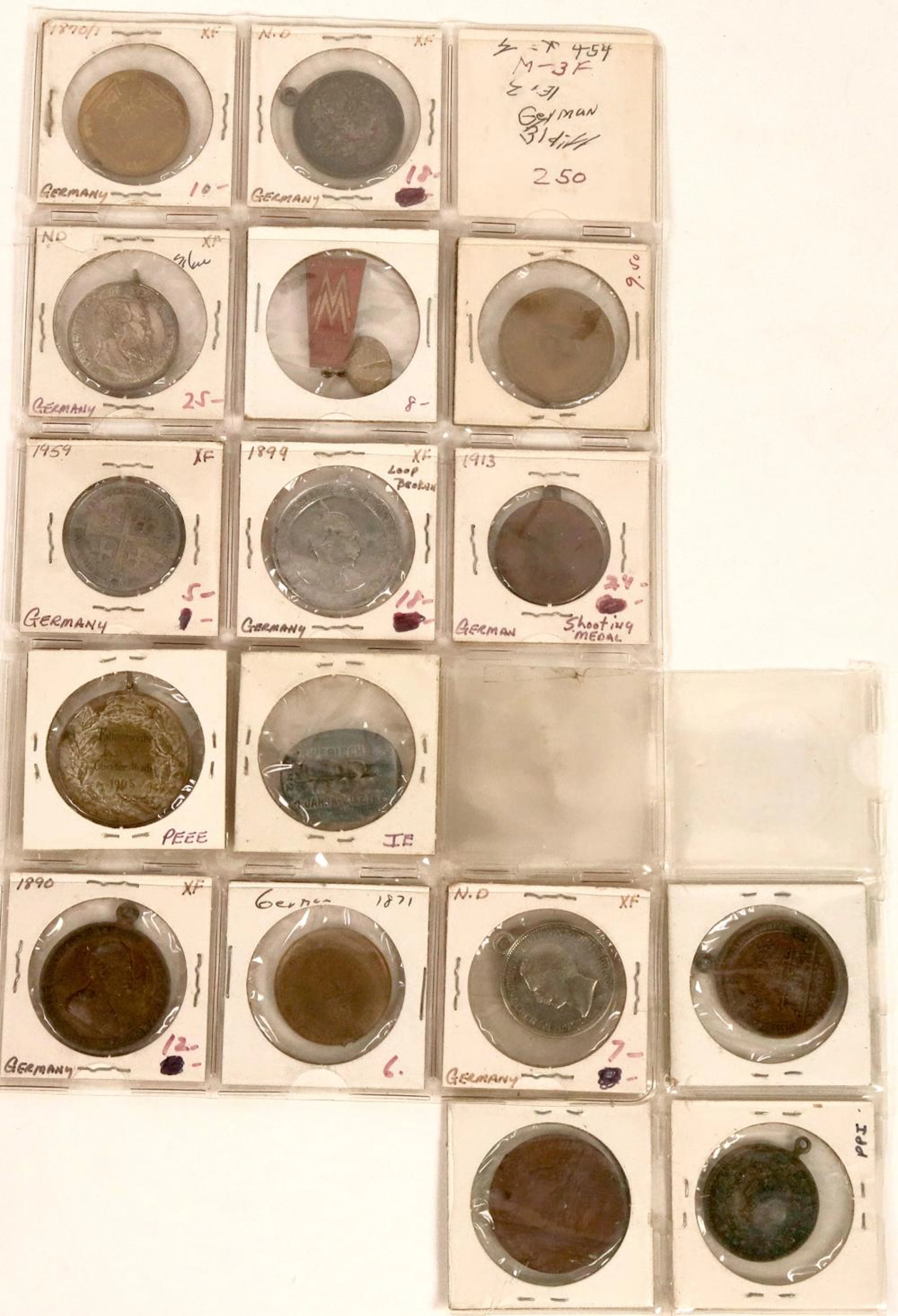 Variety of German Medals (118259)