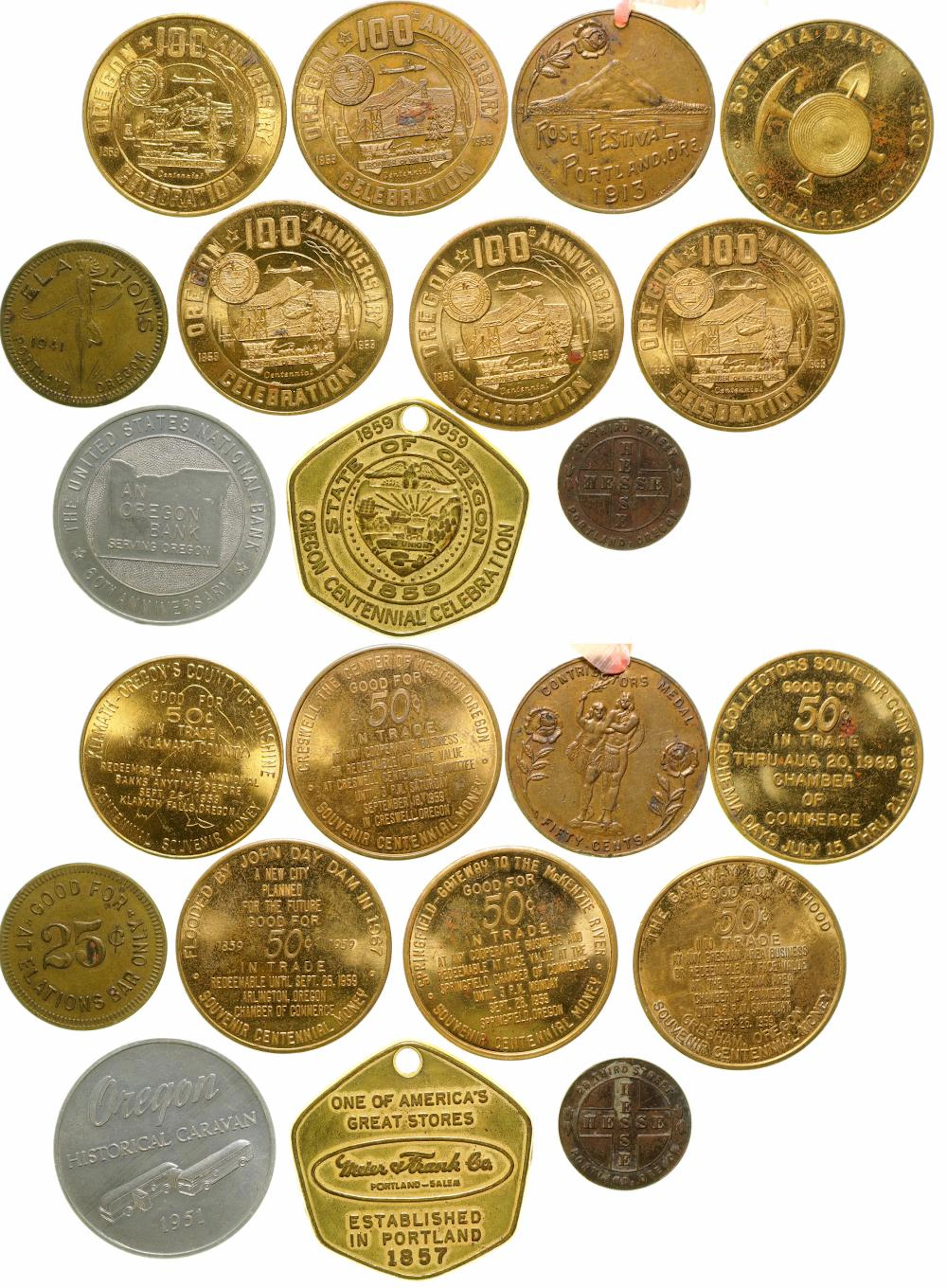 Oregon Token Collection (100393)