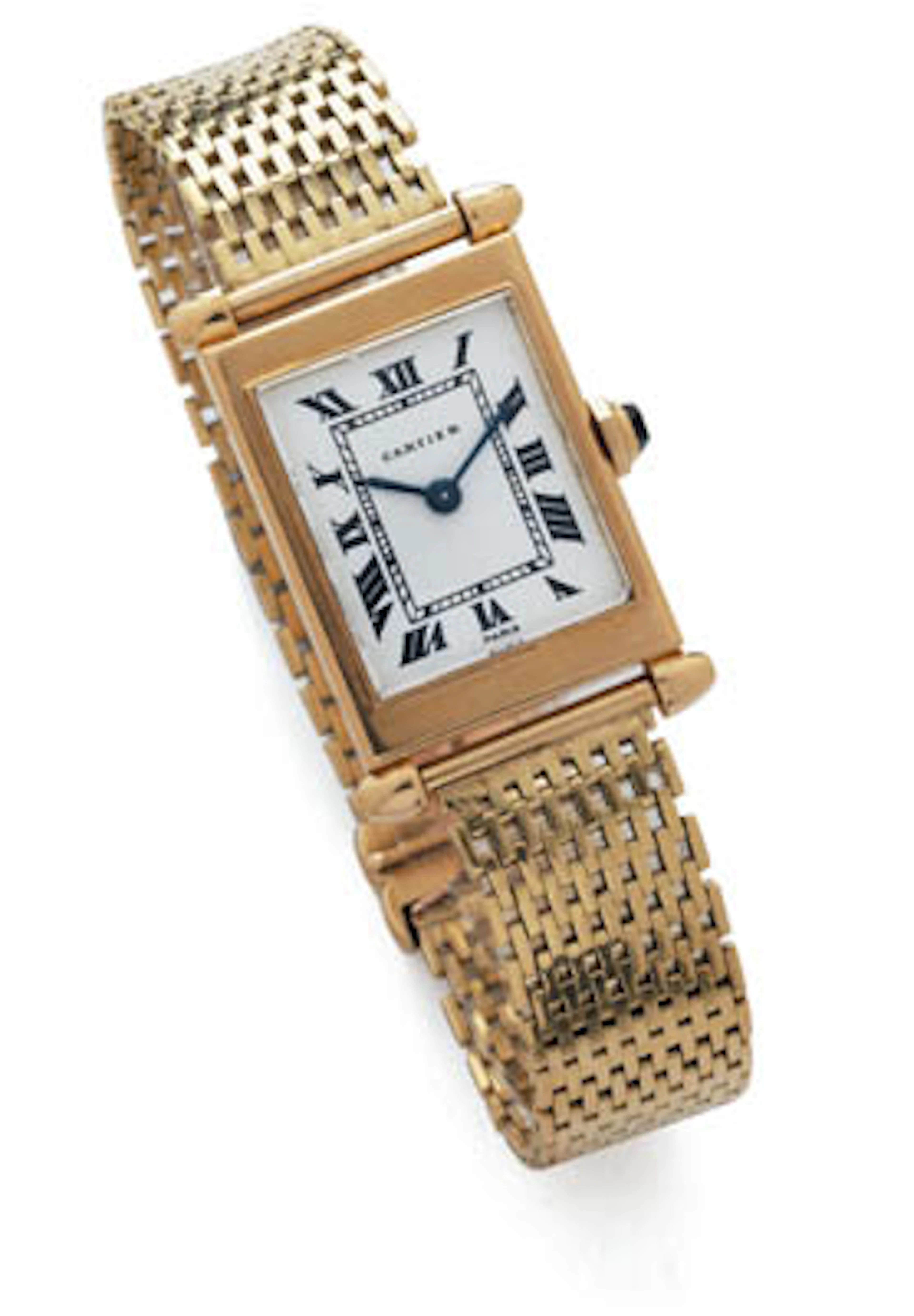 CARTIER Paris Produite vers 1968 N° 52122 Rare et fine montre