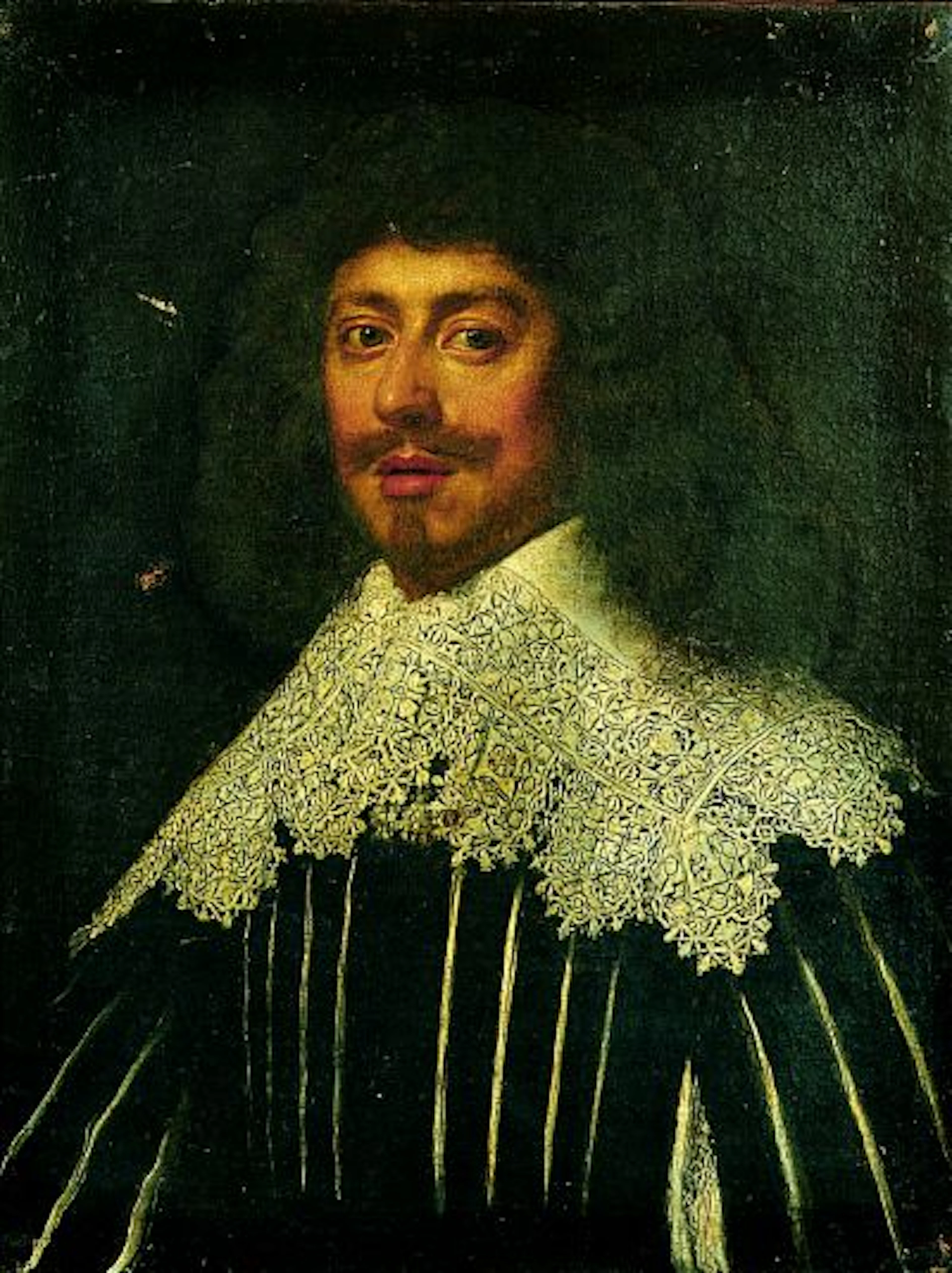 Justus SUSTERMANS (Anvers 1597-1681) Portrait de gentilhomme
