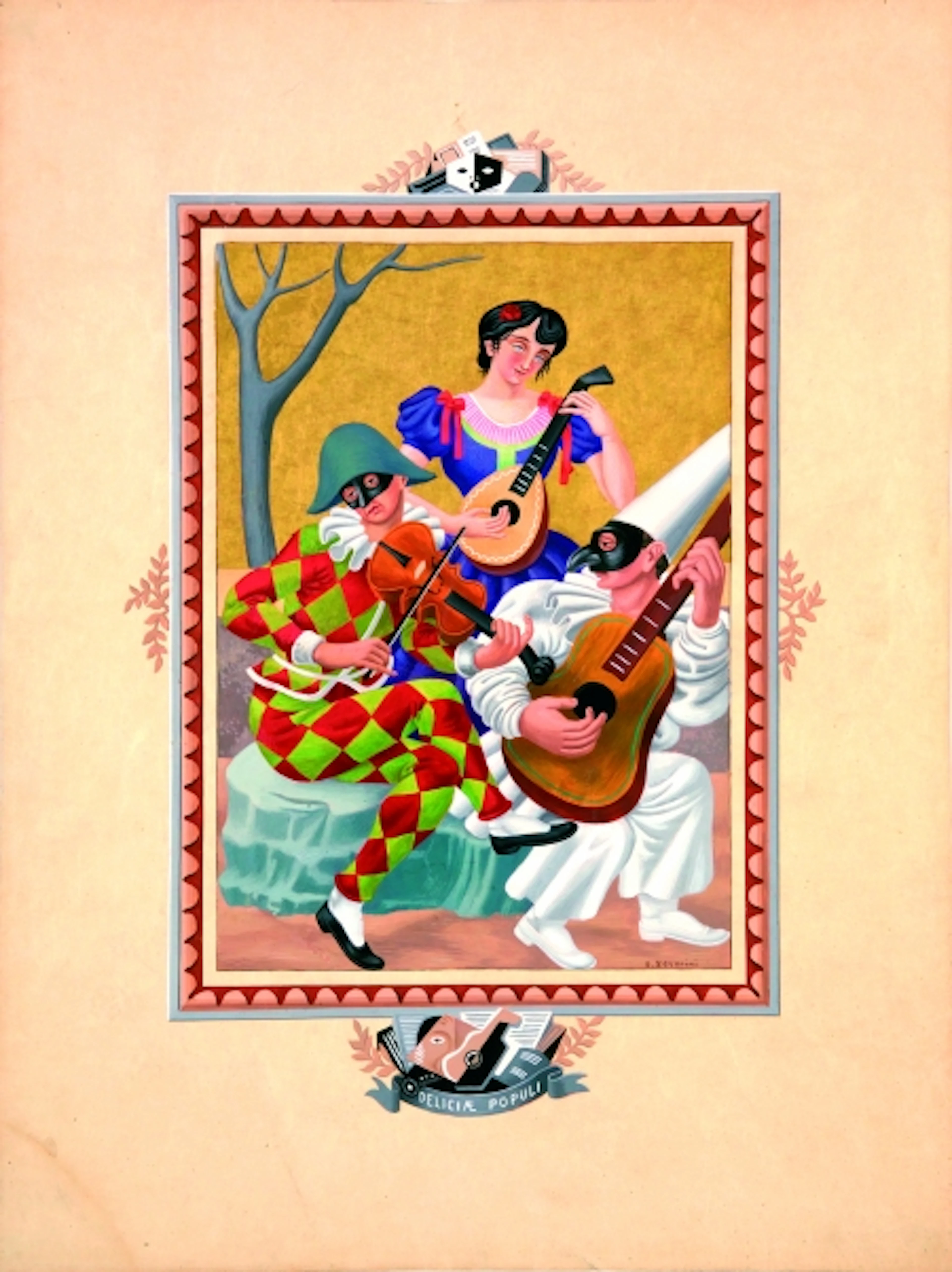 Gino Severini (1883 - 1966) Colombine