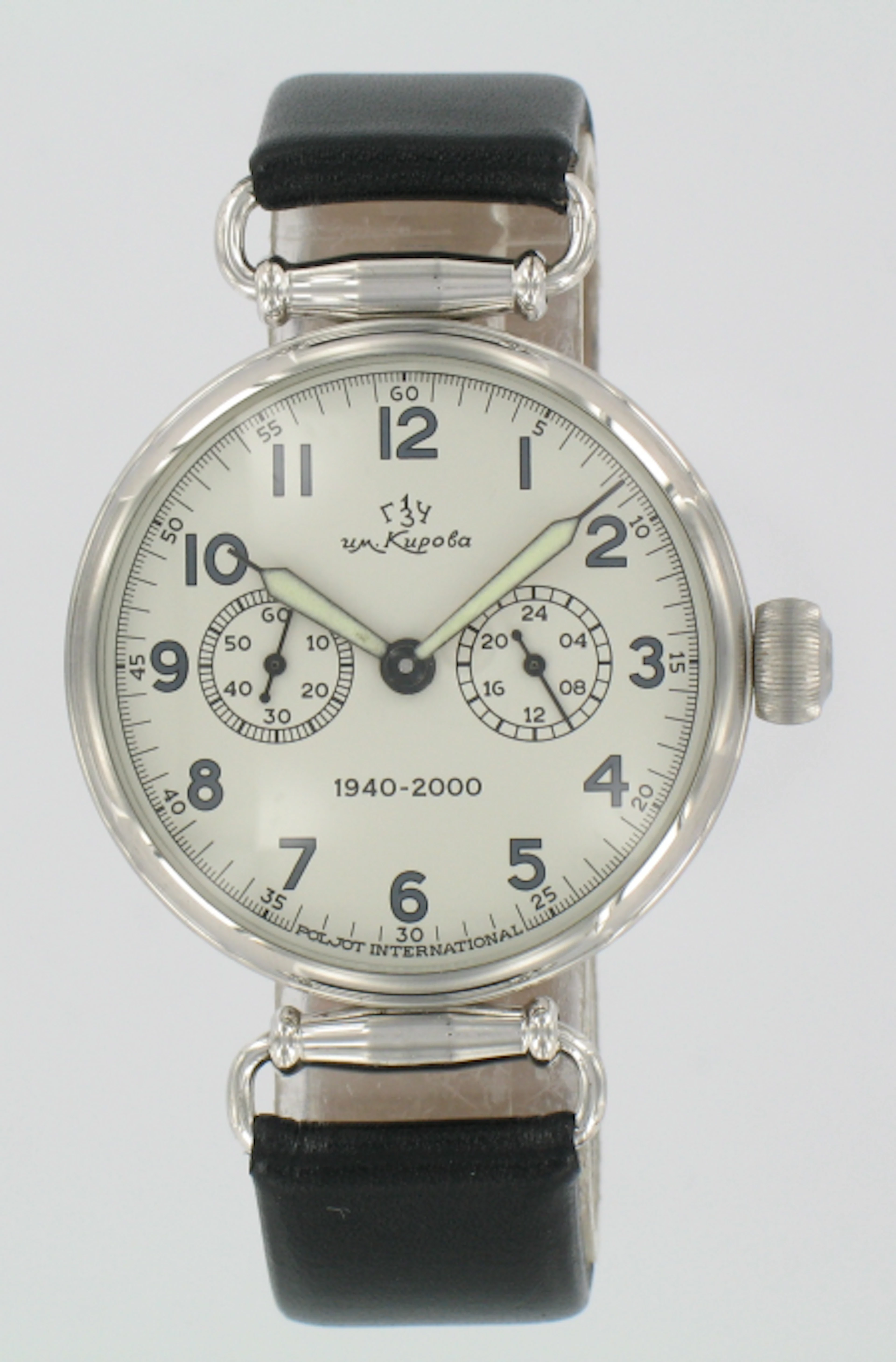 POLJOT 1940-2000. Série limitée No. 0729/2000. Montre-bracelet