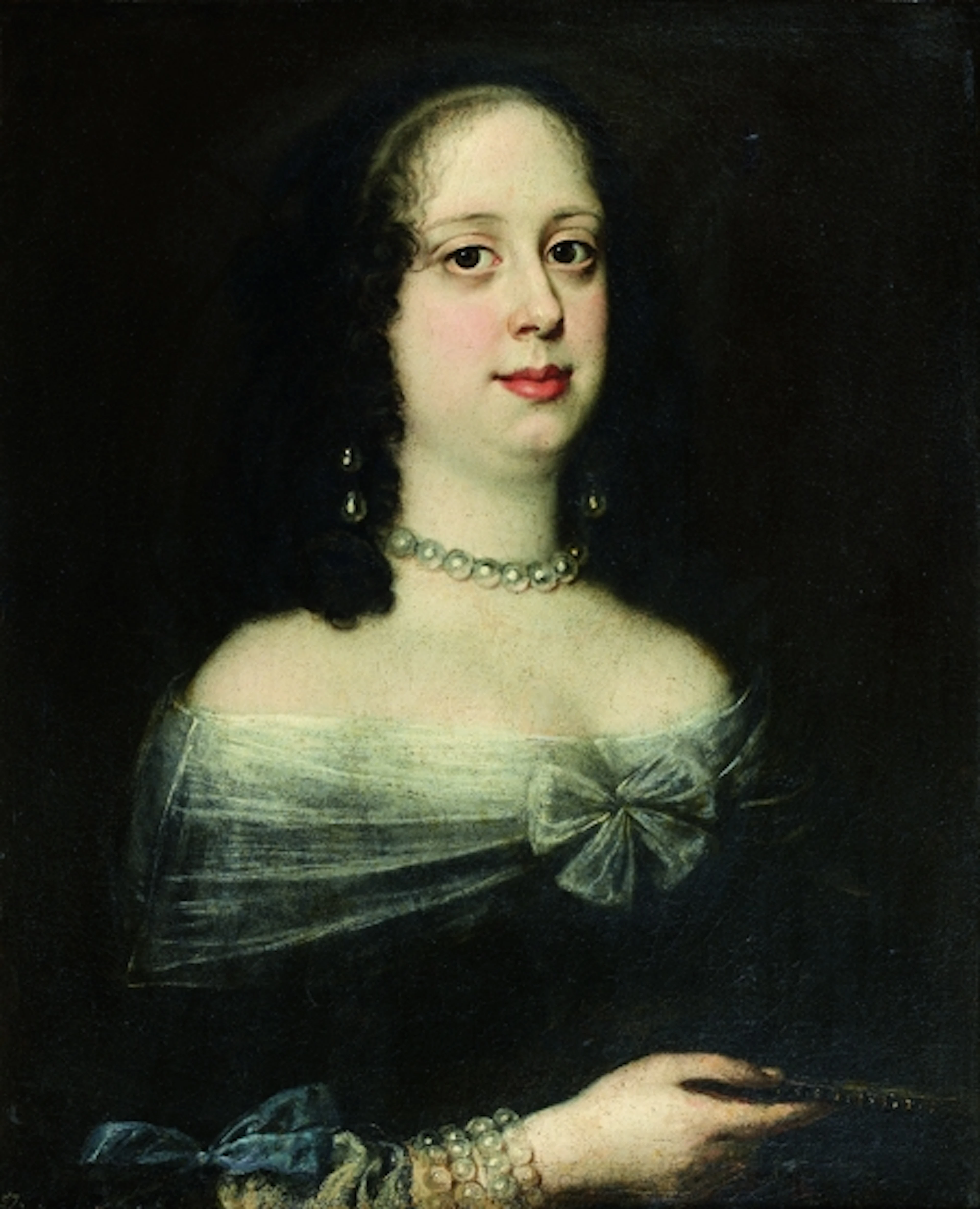 Justus SUSTERMANS (Anvers 1597 - Florence 1681) Portrait de Victoria dellA Rovere